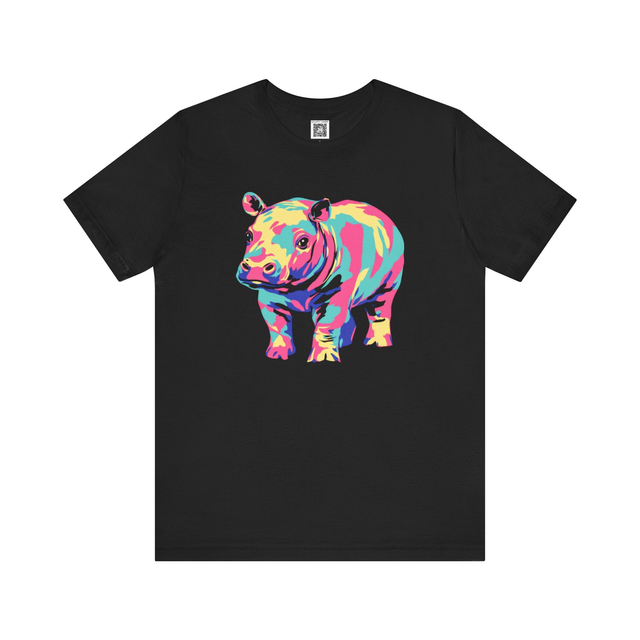 Colorful Hippo Graphic Tee