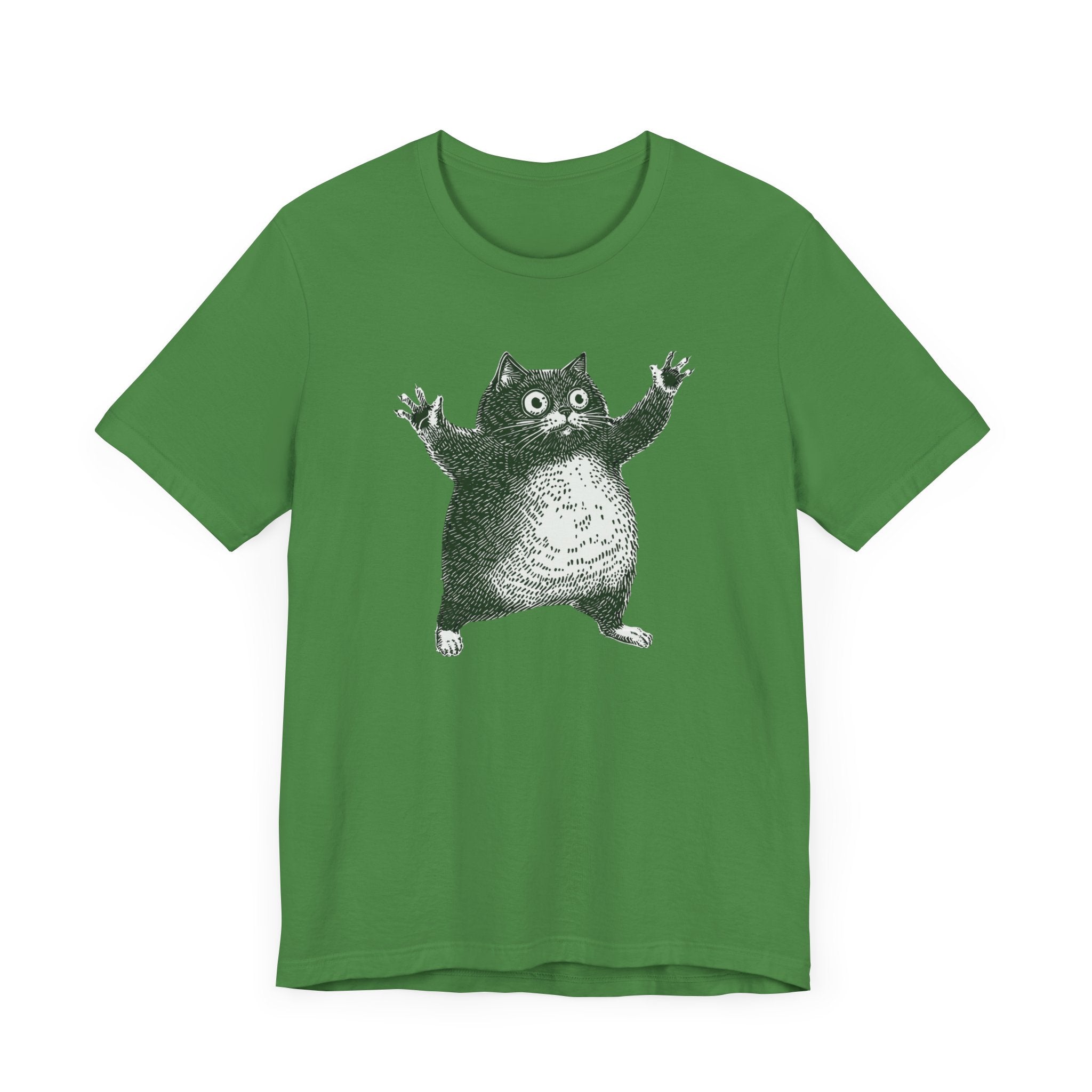 Hilarious Chonky Cat T-Shirt Vintage Funny Cat Graphic Tee