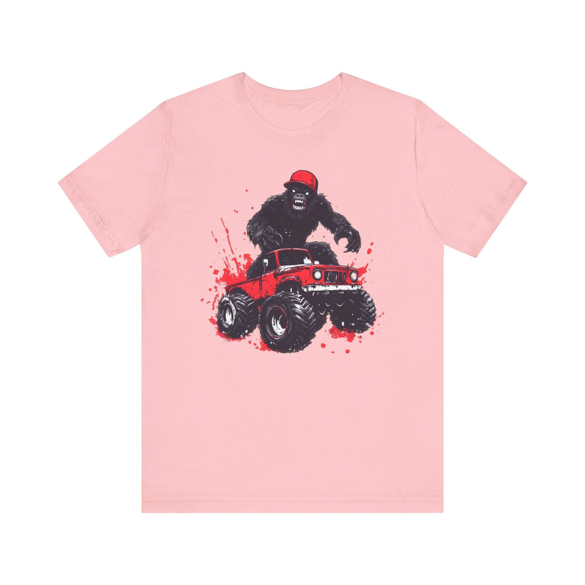 Bigfoot Monster Truck T-Shirt Funny Adventure Design