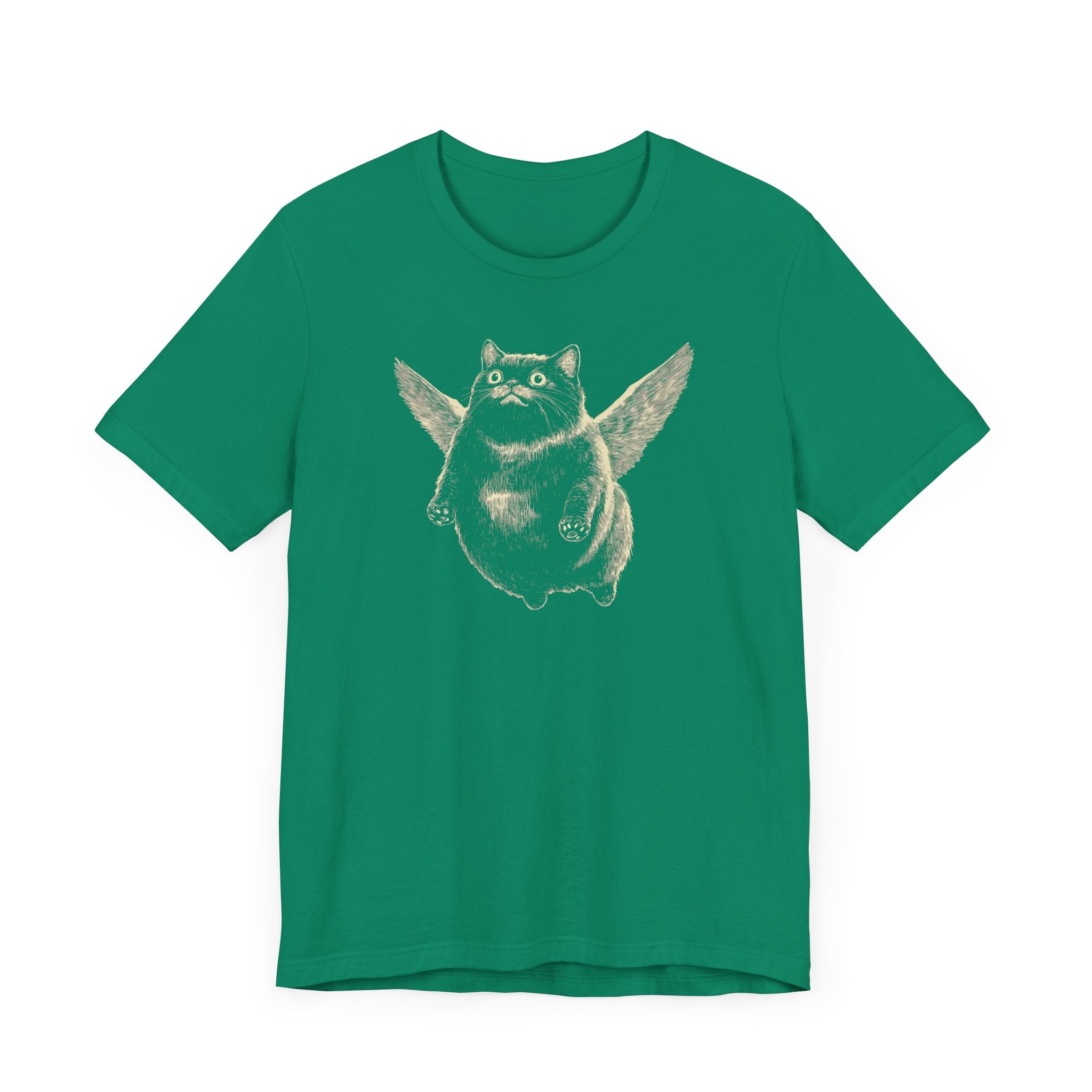 Flying Chubby Cat T-Shirt