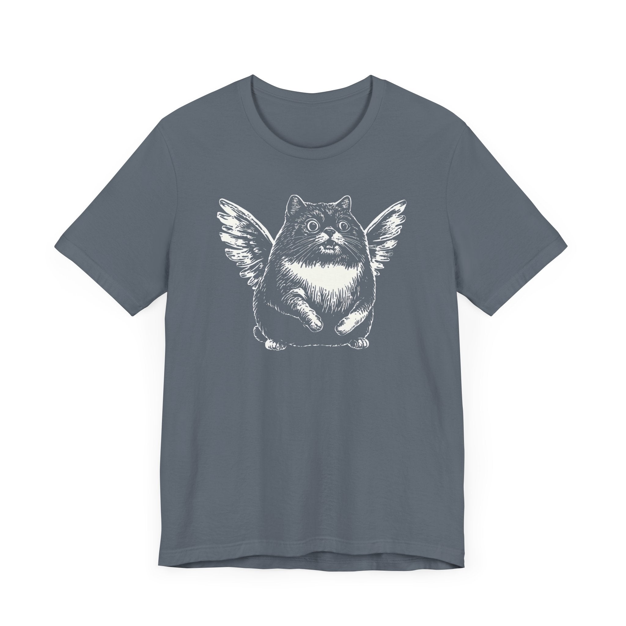 Chubby Winged Cat T-Shirt