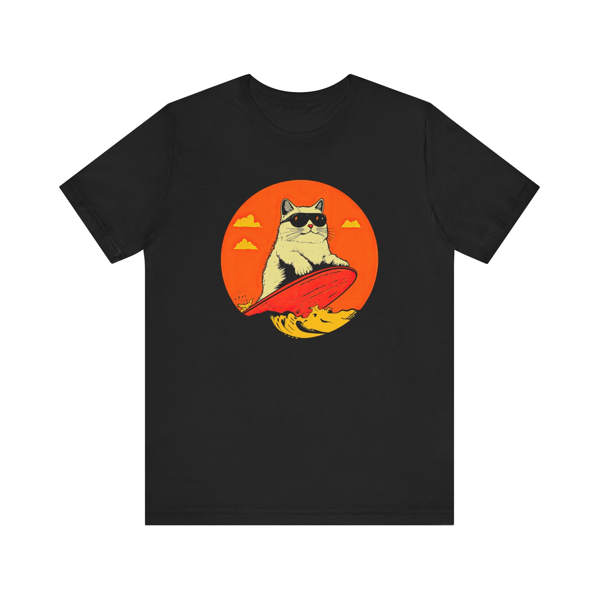 Surfing Cat T-Shirt