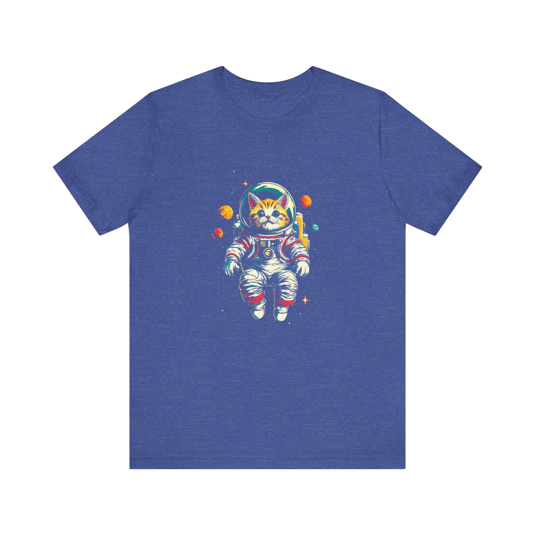 Astronaut Cat in Space T-Shirt