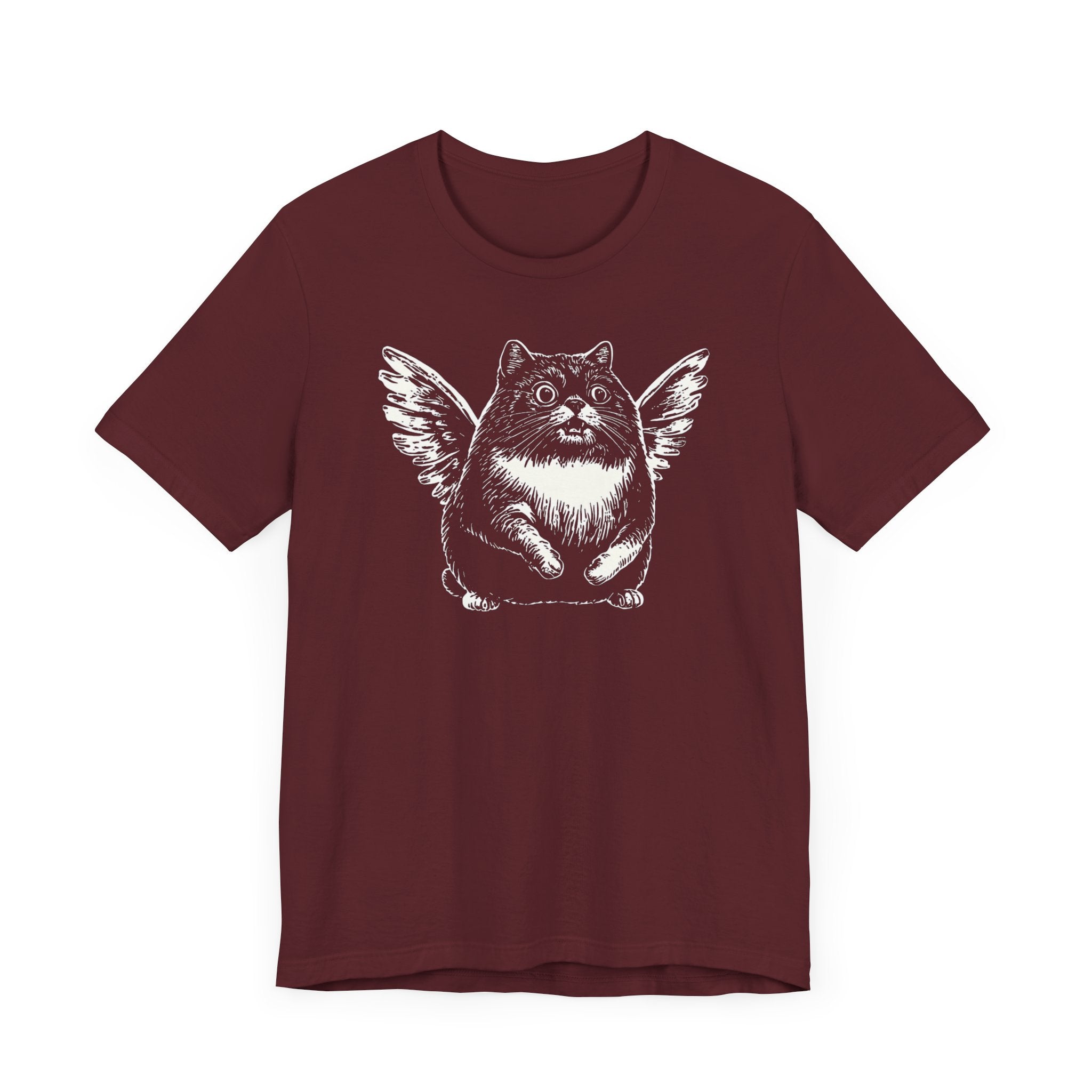 Chubby Winged Cat T-Shirt