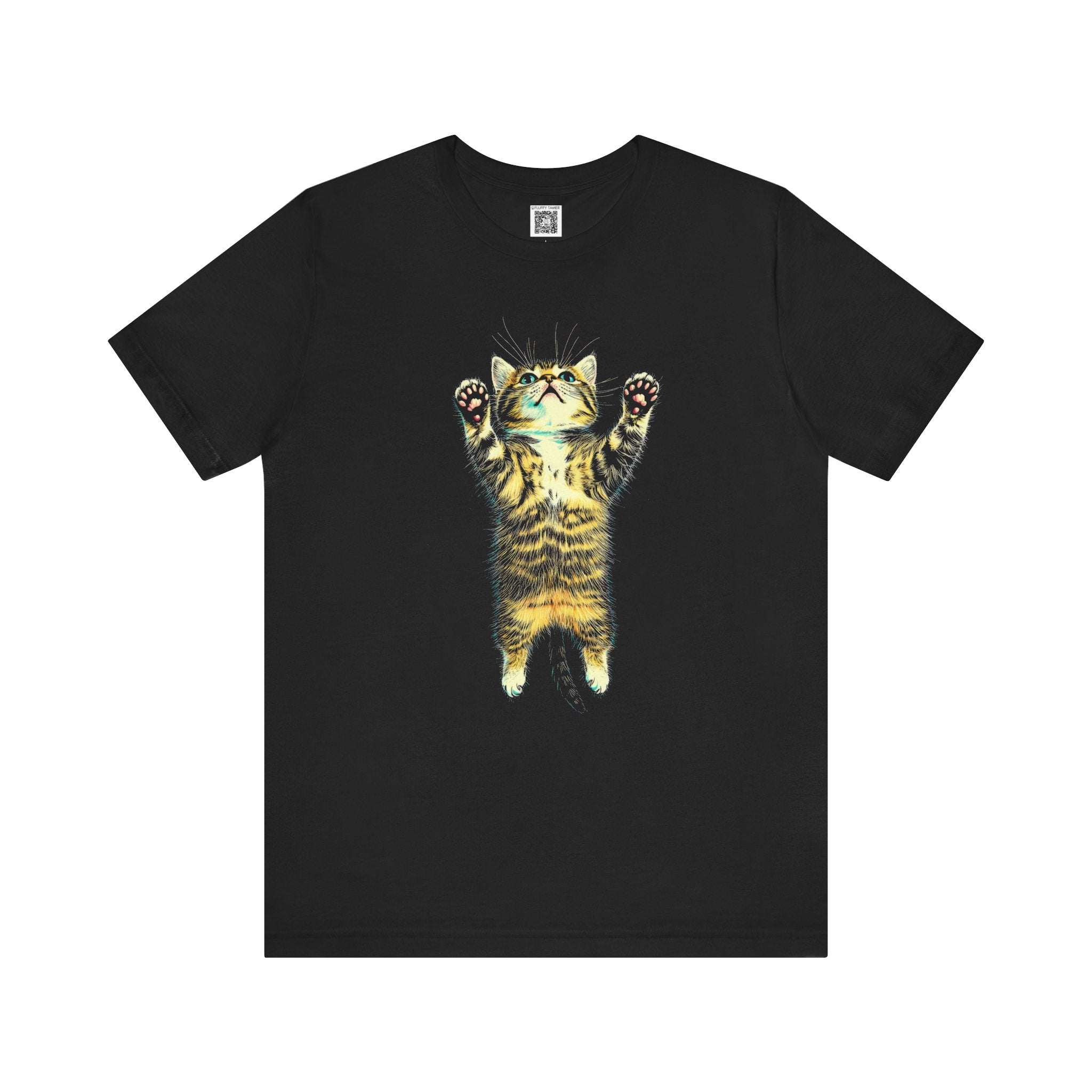 Playful Cat Graphic Tee