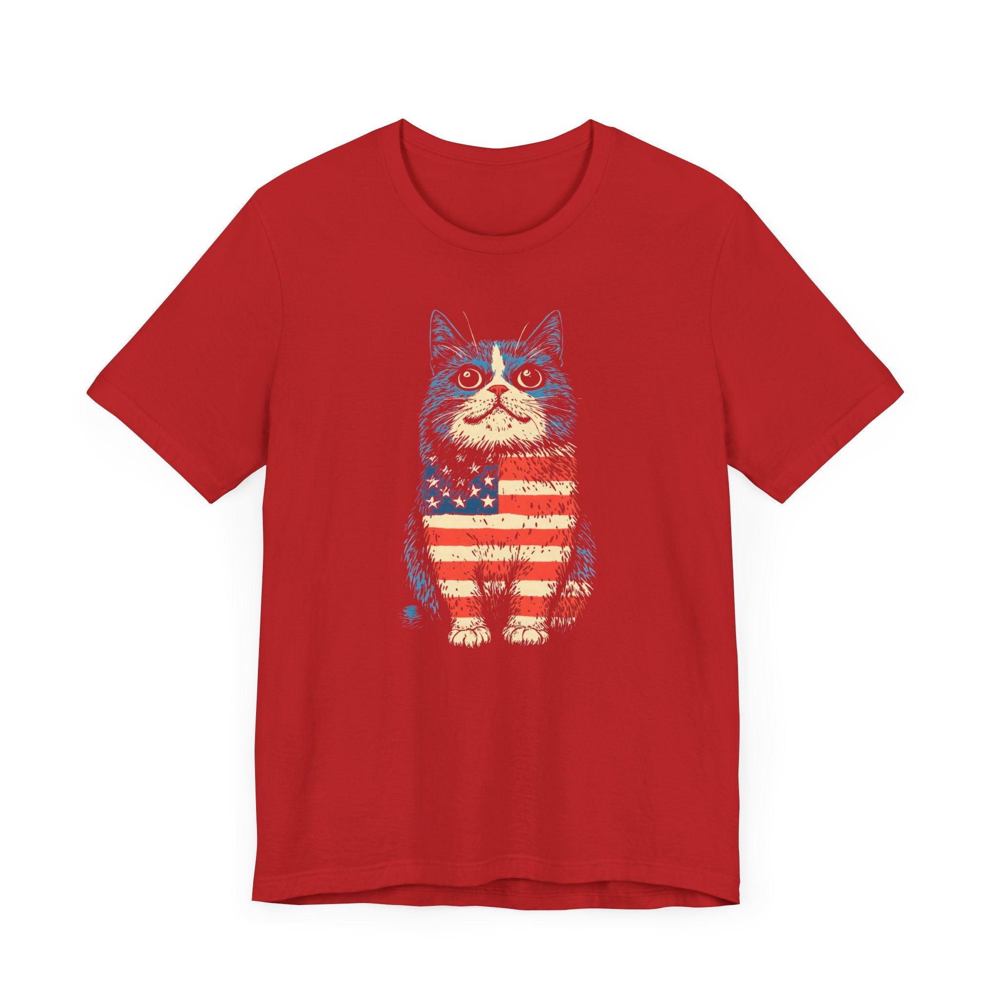 Patriotic Cat T-Shirt