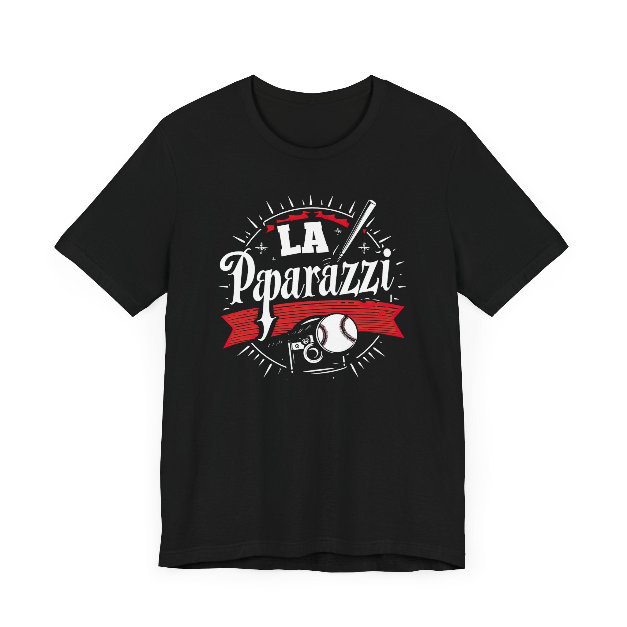 LA Paparazzi T-Shirt Baseball Team Graphic Tee