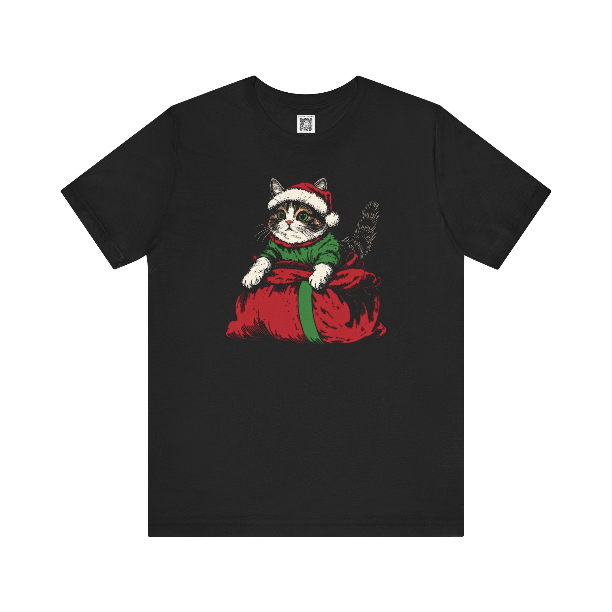 Festive Cat Christmas T-Shirt