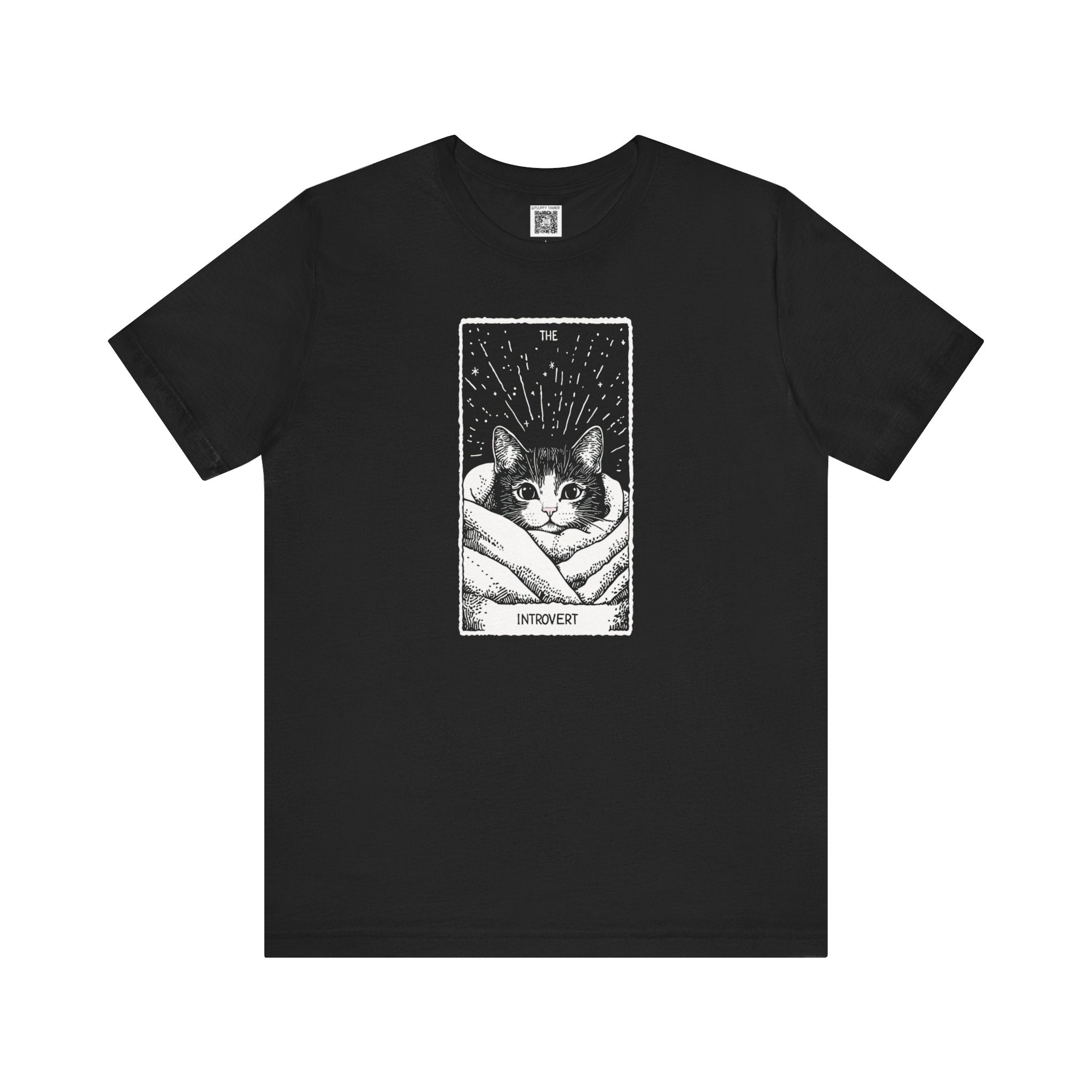 Introvert Tarot Cat T-Shirt