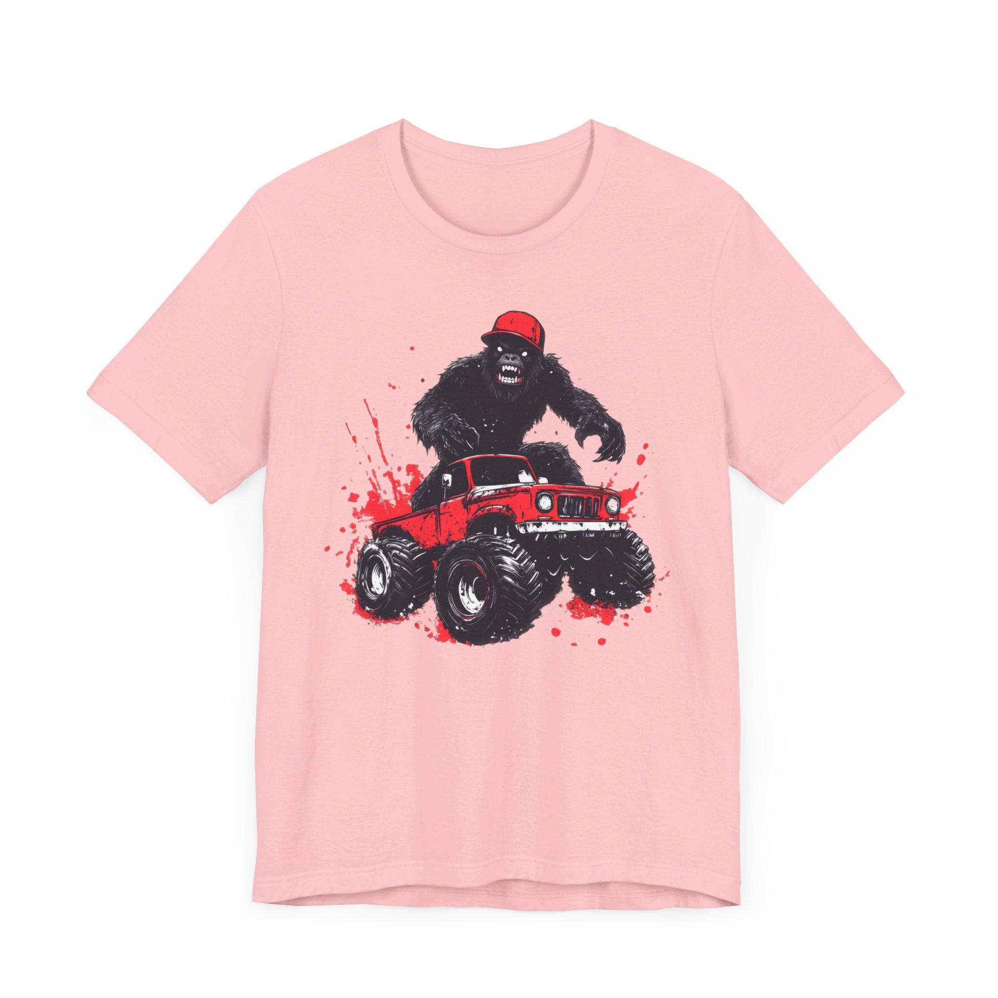 Bigfoot Monster Truck T-Shirt Funny Adventure Design