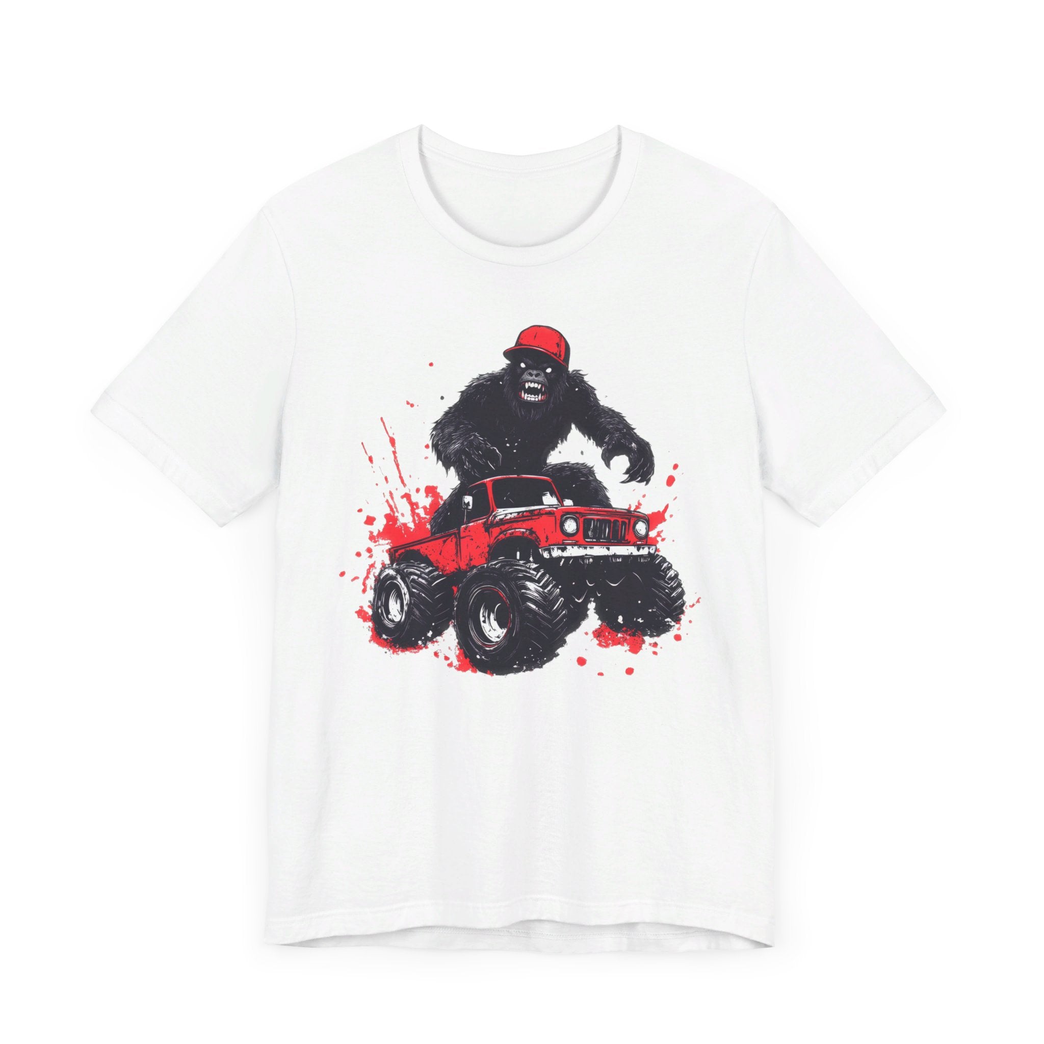 Bigfoot Monster Truck T-Shirt Funny Adventure Design