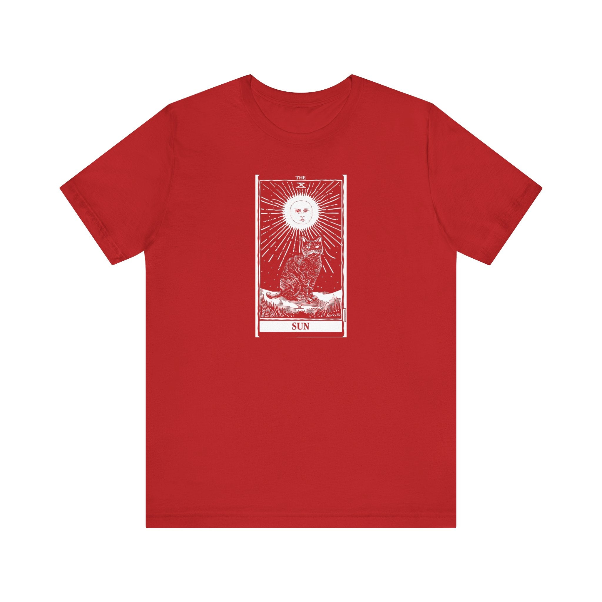 The Sun Tarot Cat T-Shirt