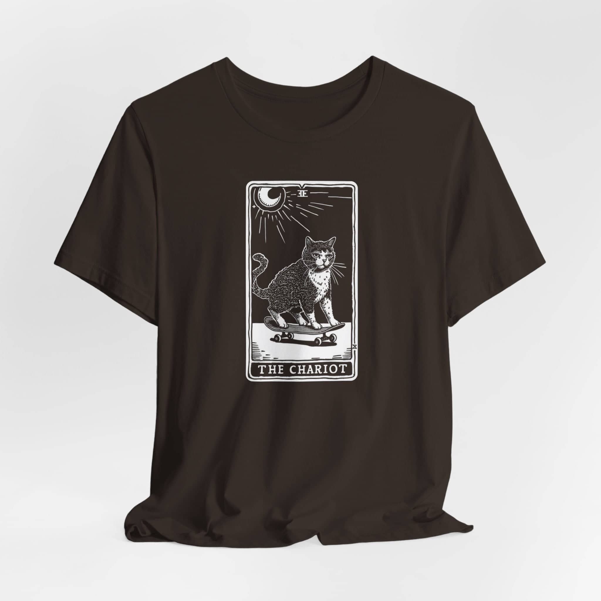 The Chariot Tarot Cat T-Shirt