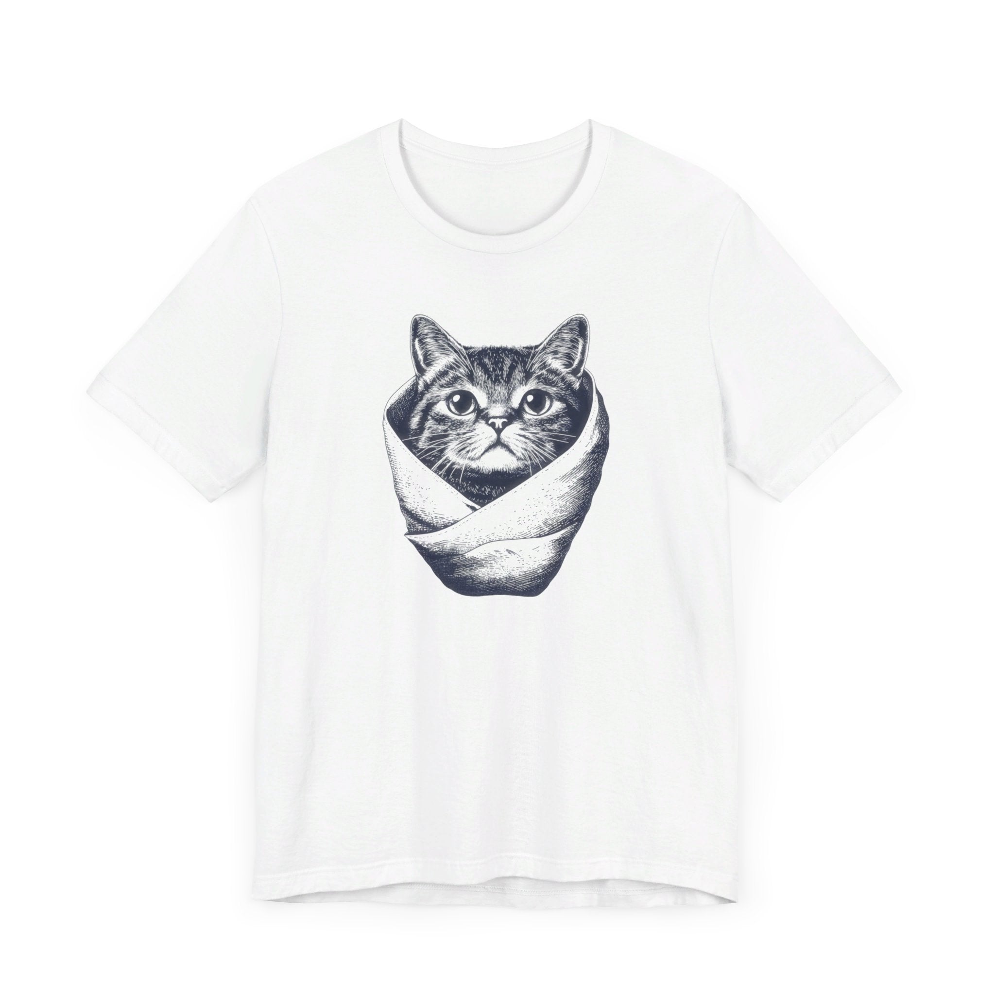 Purrito Cat T-Shirt Adorable Burrito Wrapped Kitty Design