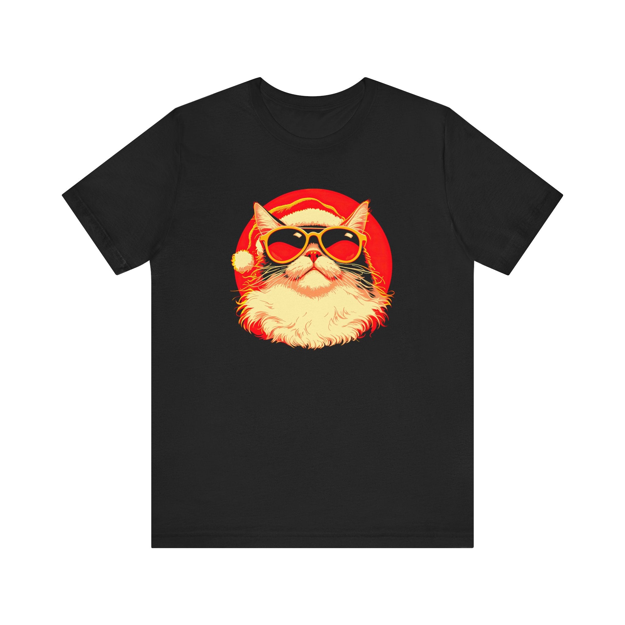 Cool Cat Christmas T-Shirt