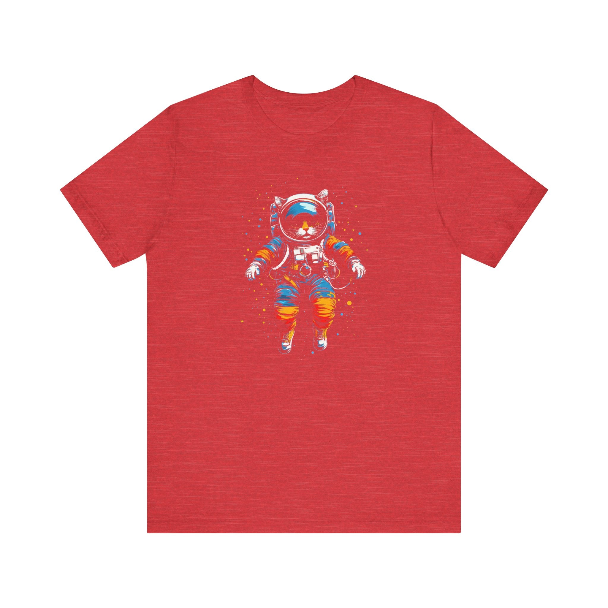 Cosmic Cat Astronaut Graphic Tee