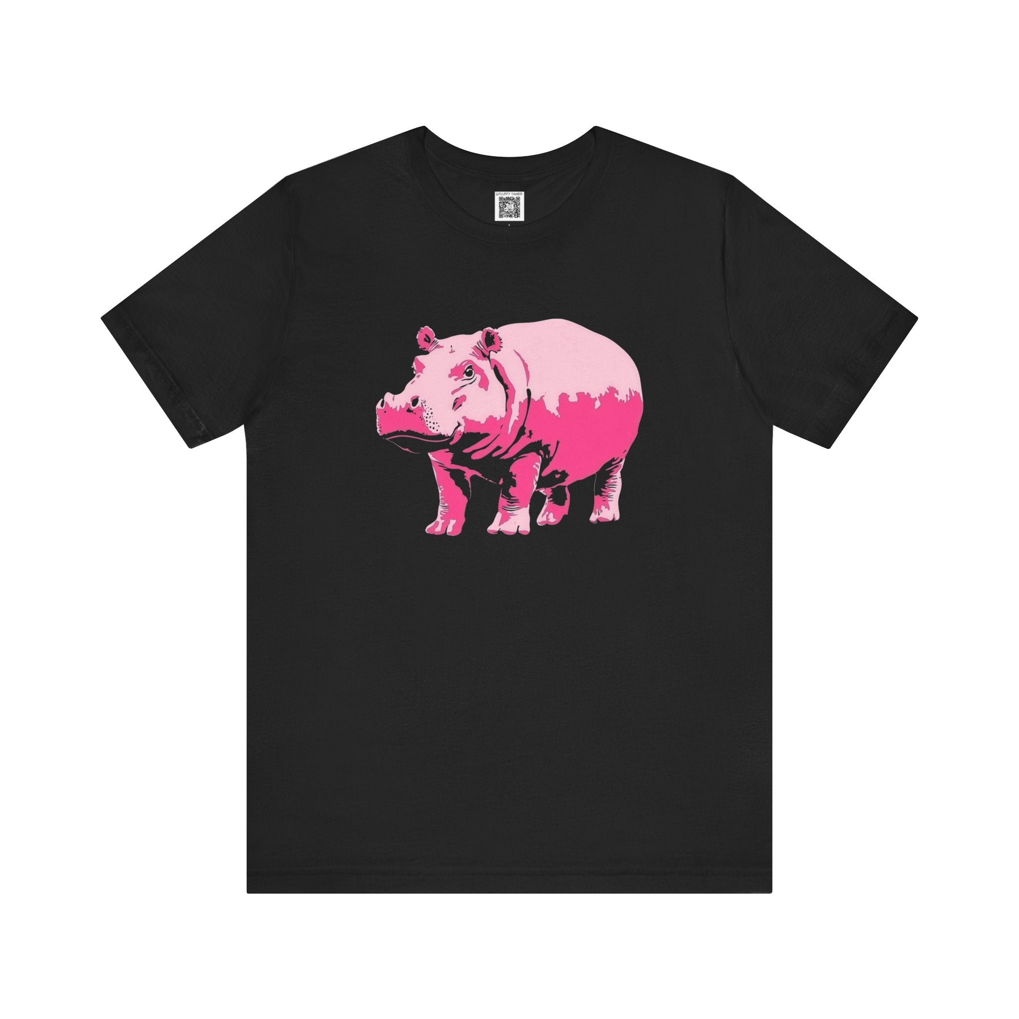 Pink Hippo Graphic Tee