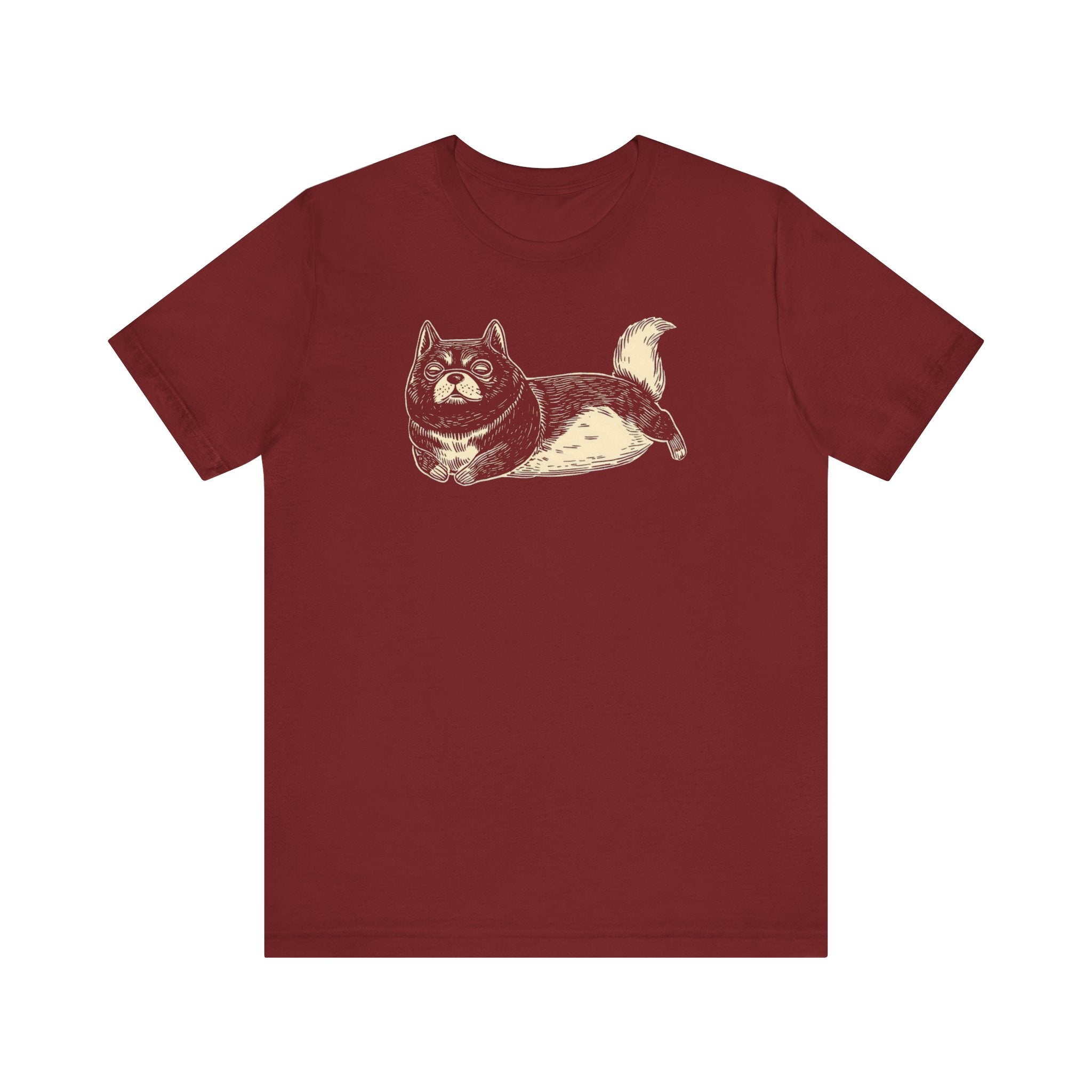 Cute Shiba Inu T-Shirt Cartoon Dog Design