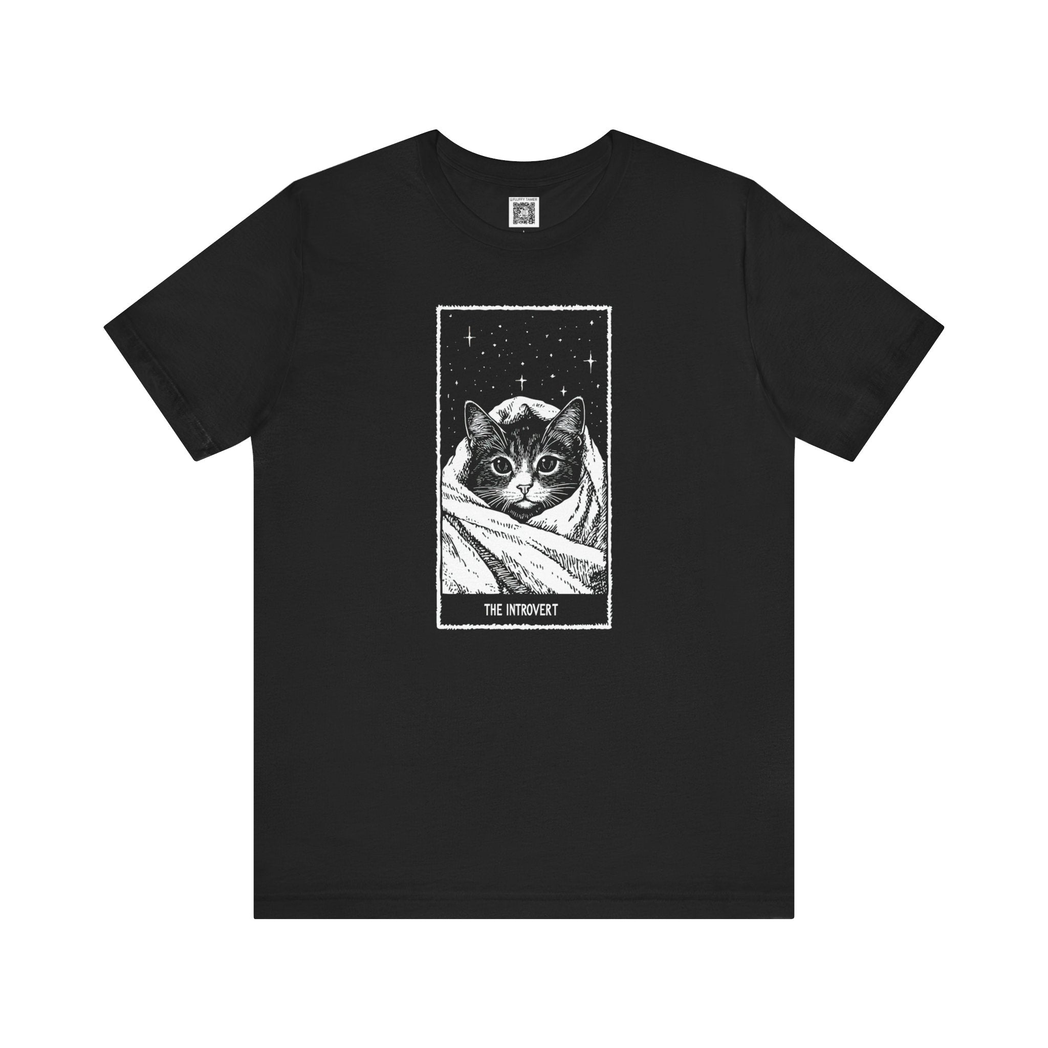 The Introvert Tarot Cat T-Shirt