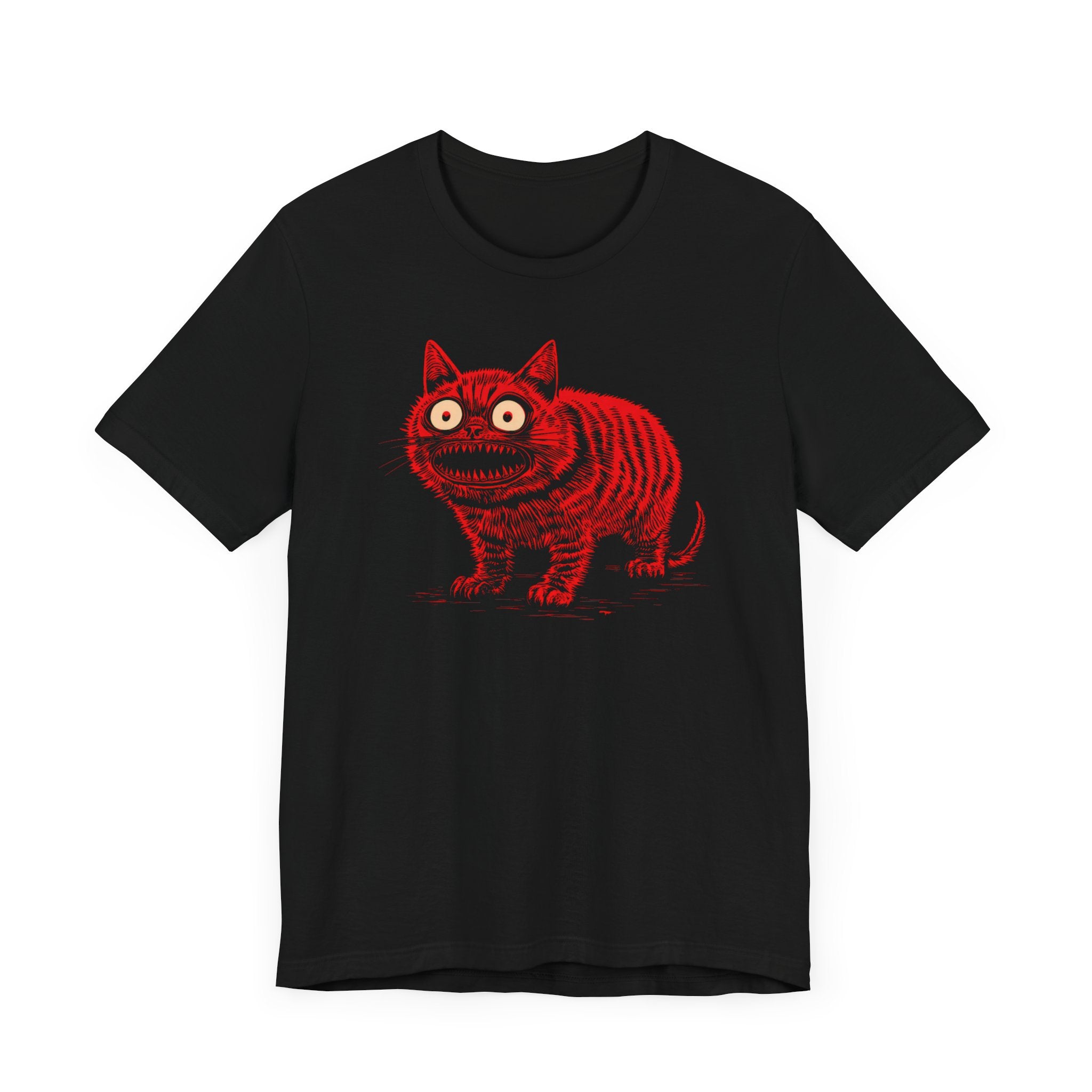 Creepy Cat Graphic Tee