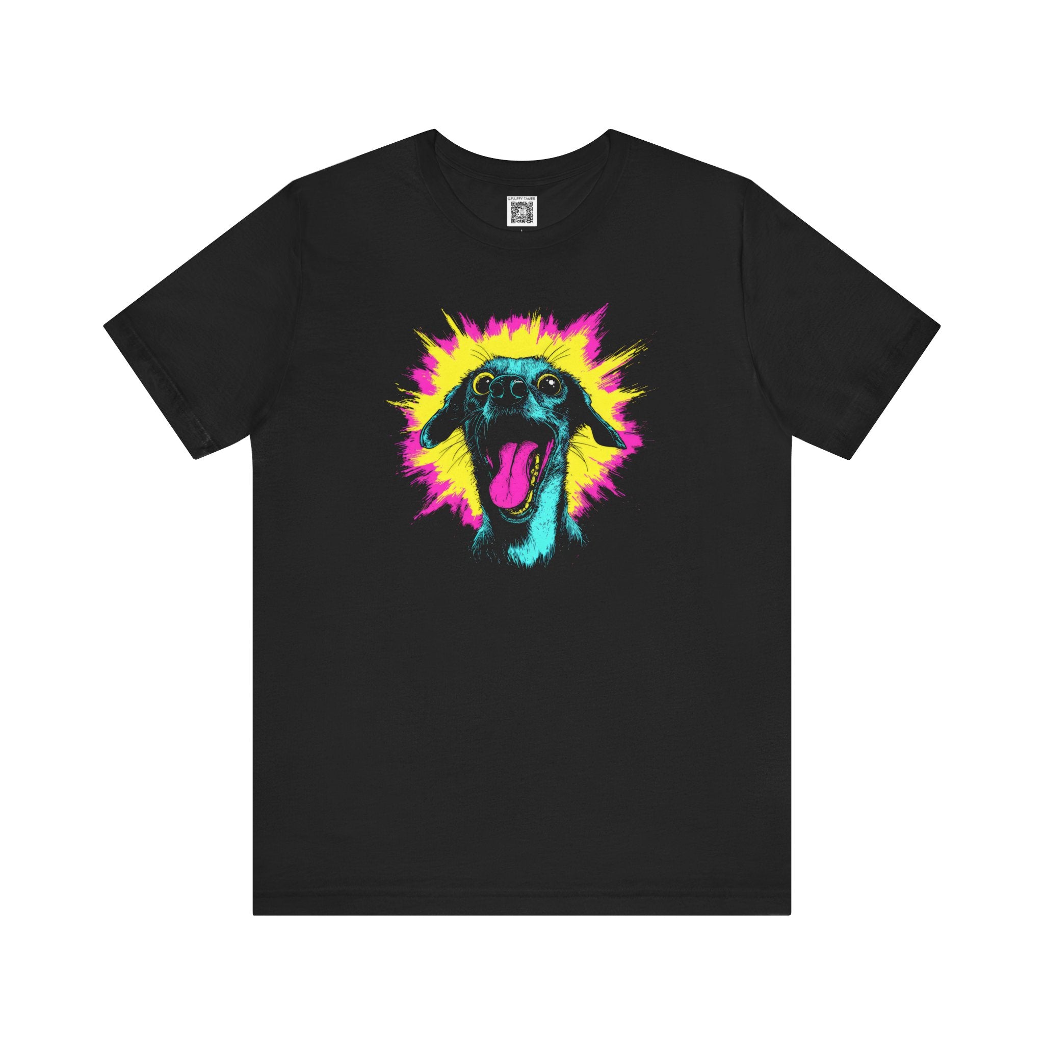 Vibrant Dog Graphic Tee