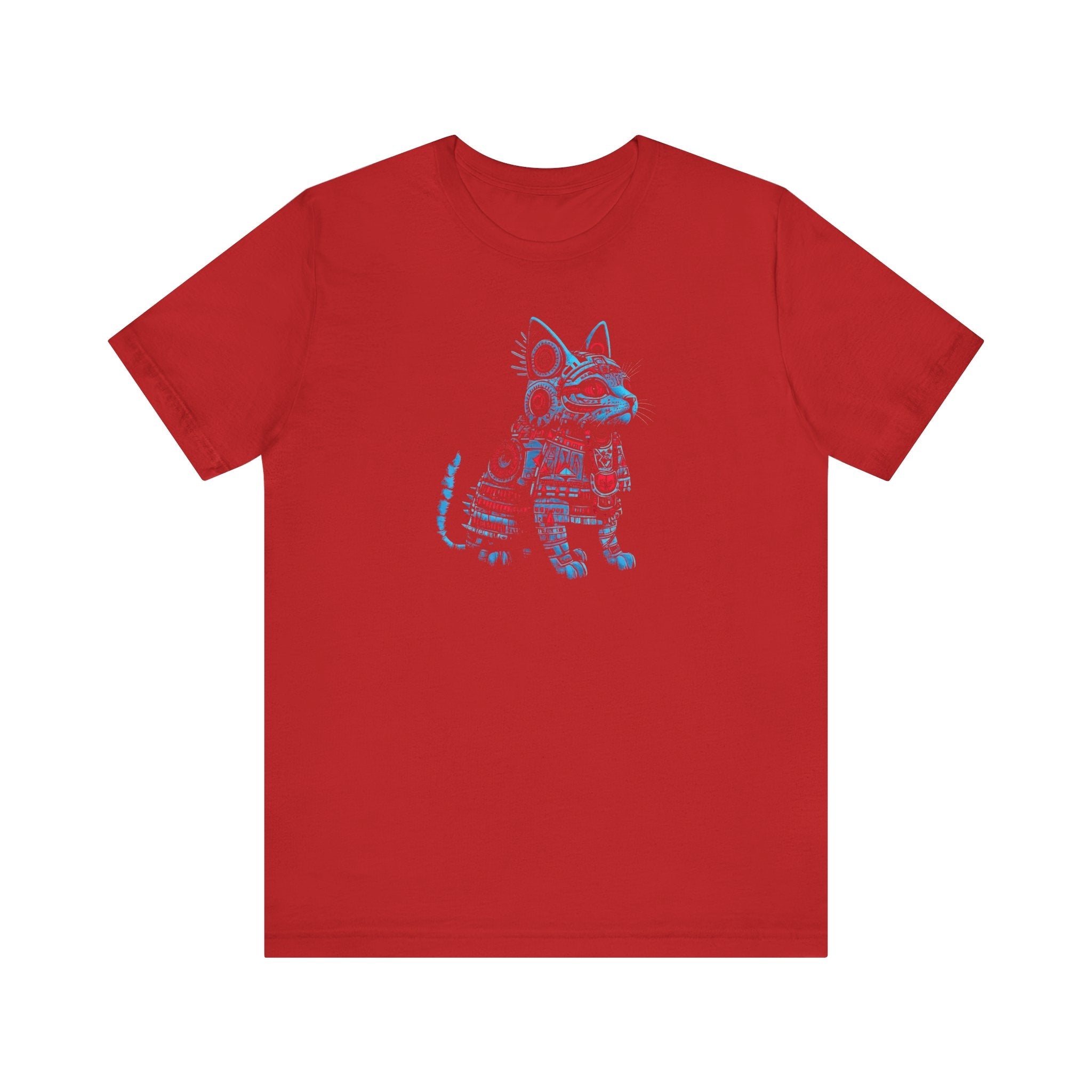 Cyber Samurai Cat T-Shirt