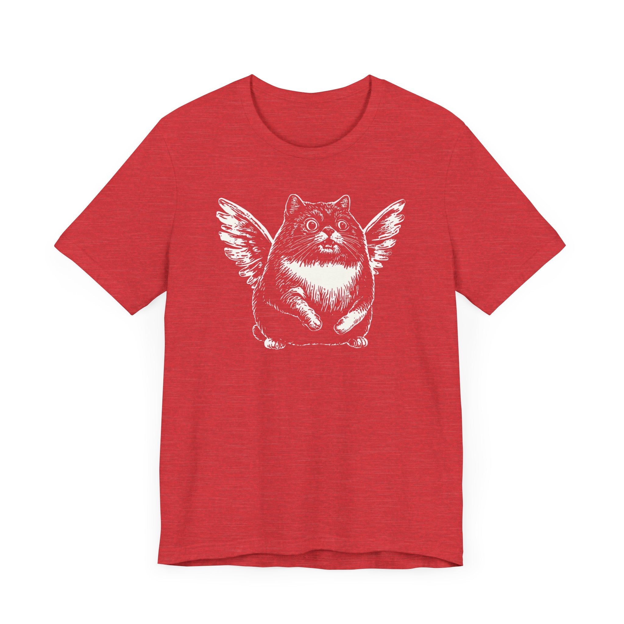 Chubby Winged Cat T-Shirt