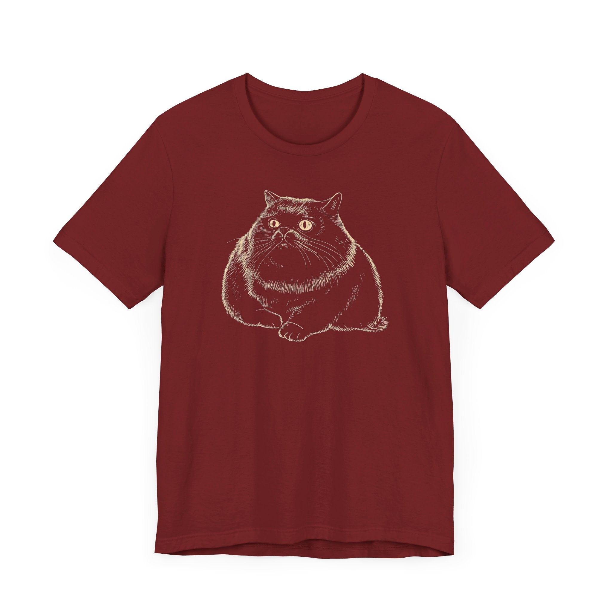 Charming Black Cat T-Shirt – Adorable Feline Lover Tee