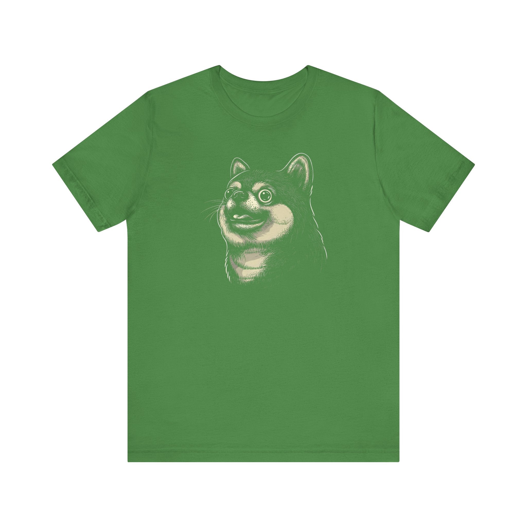 Quirky Shiba Inu Face T-Shirt