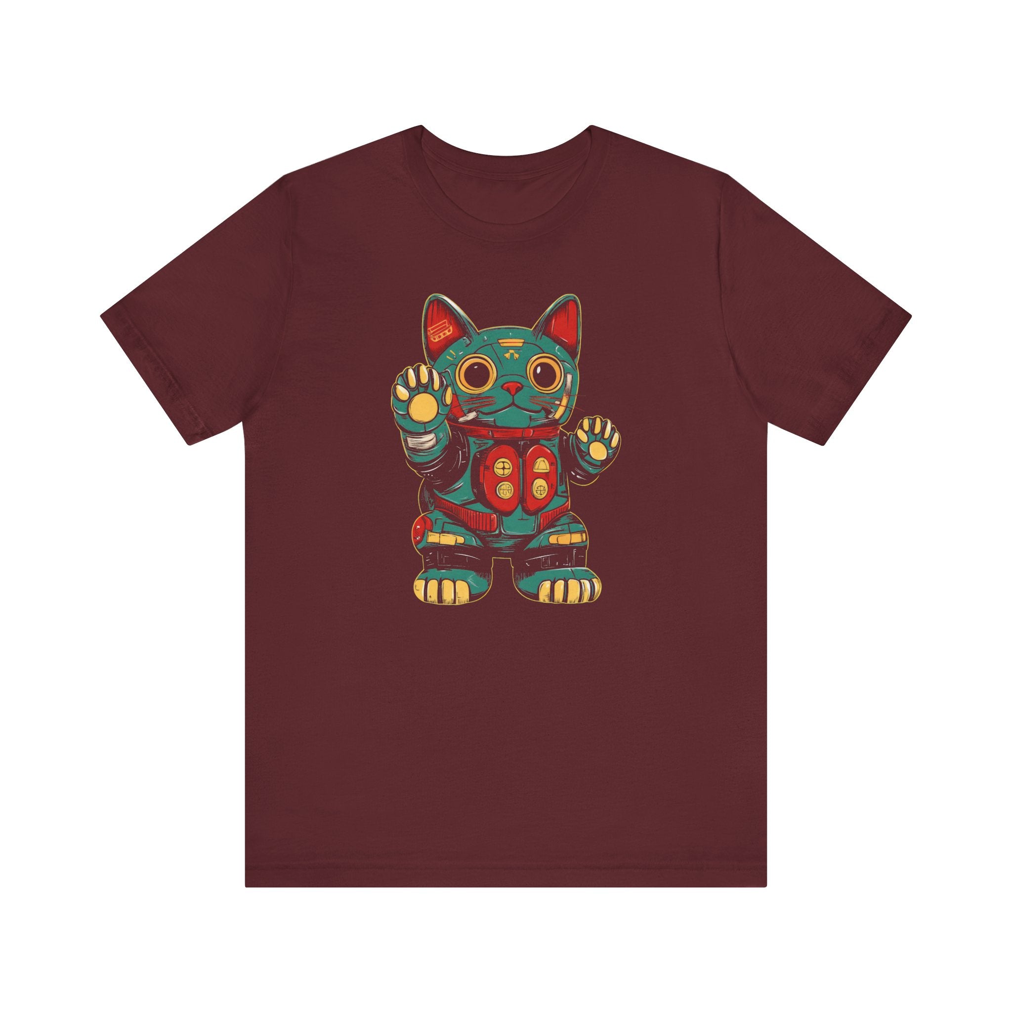 Cyber Lucky Cat T-Shirt