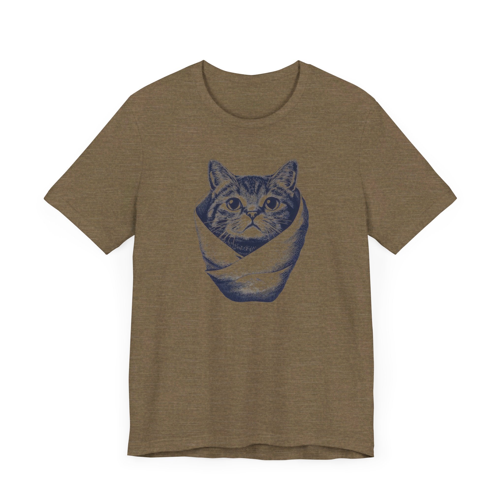 Purrito Cat T-Shirt Adorable Burrito Wrapped Kitty Design