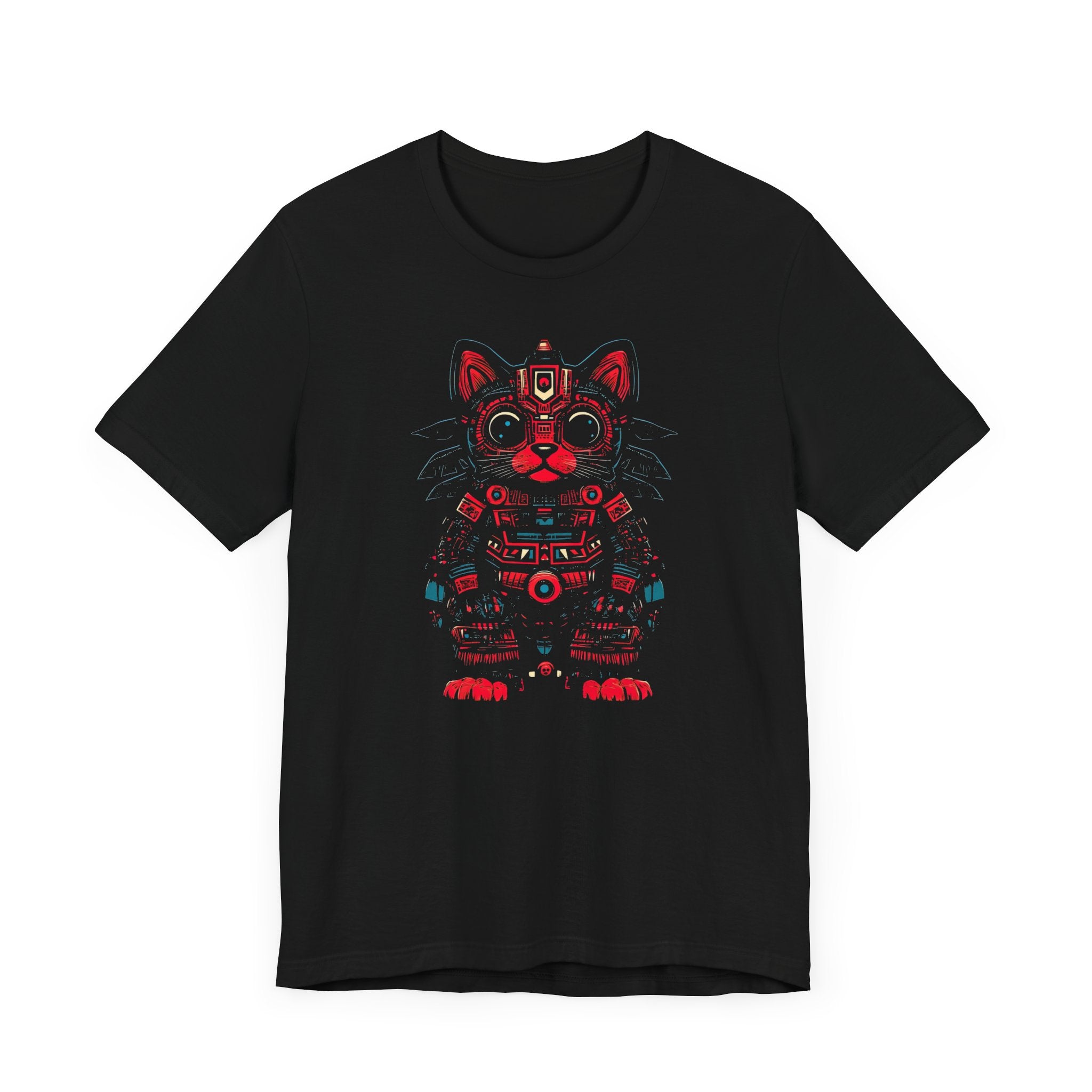 Cyber Warrior Cat T-Shirt