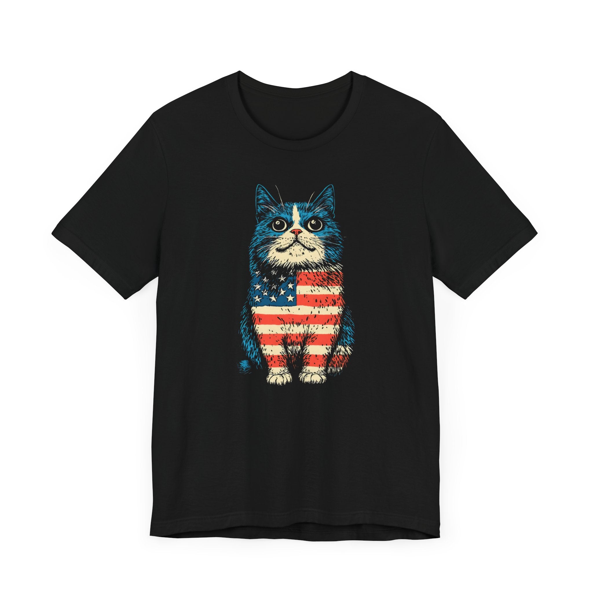 Patriotic Cat T-Shirt