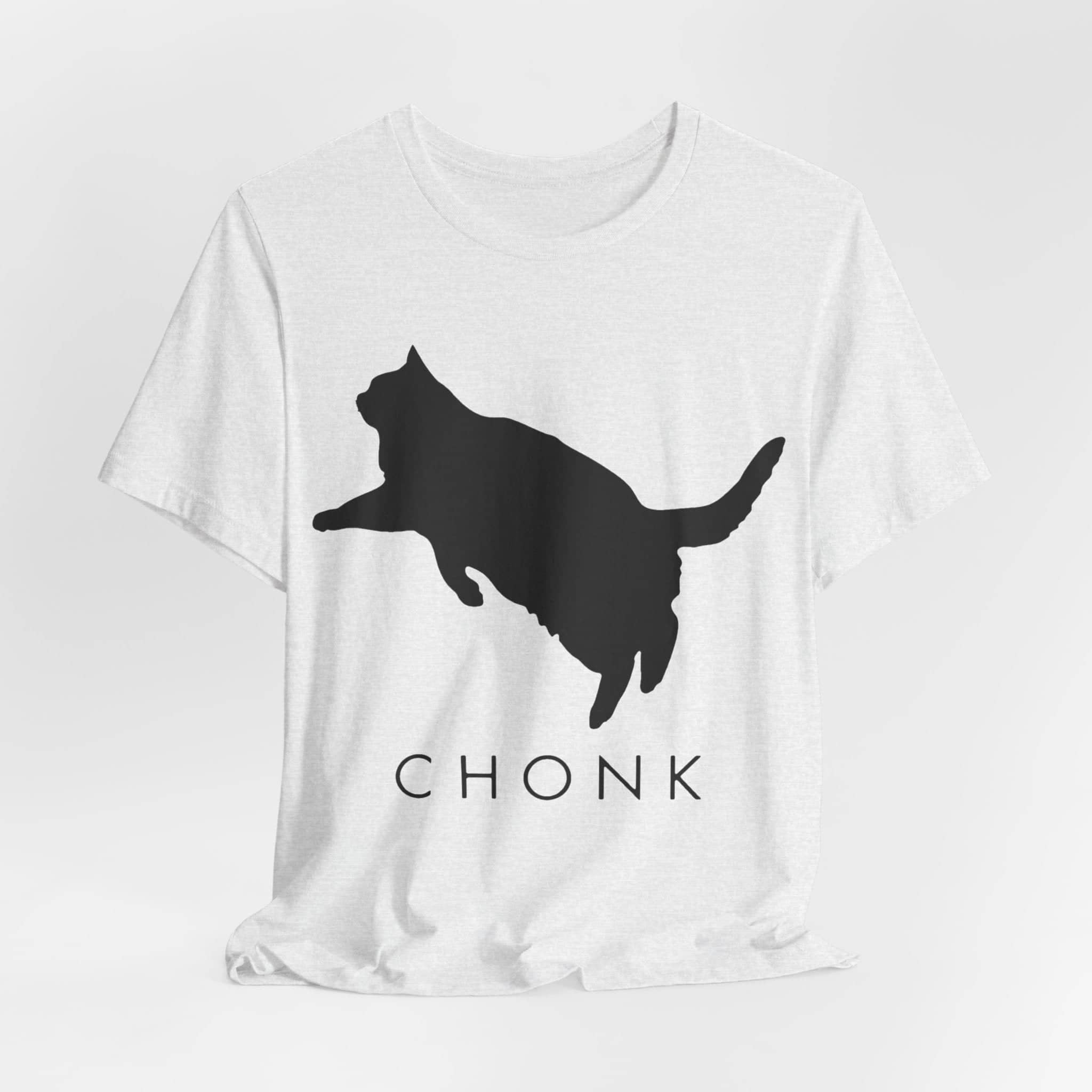 Chonk Cat Silhouette Tee