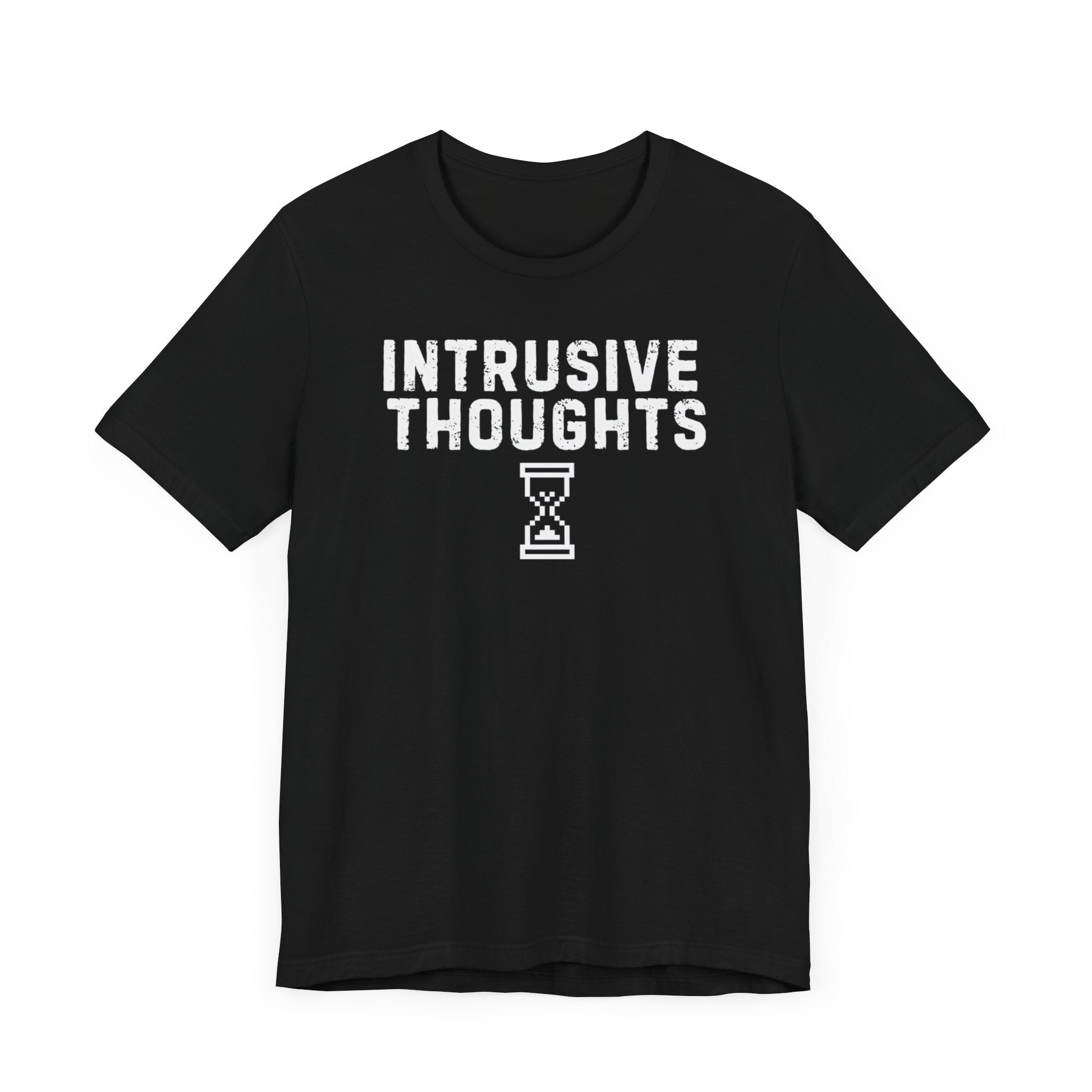 Intrusive Thoughts Hourglass Icon T-Shirt