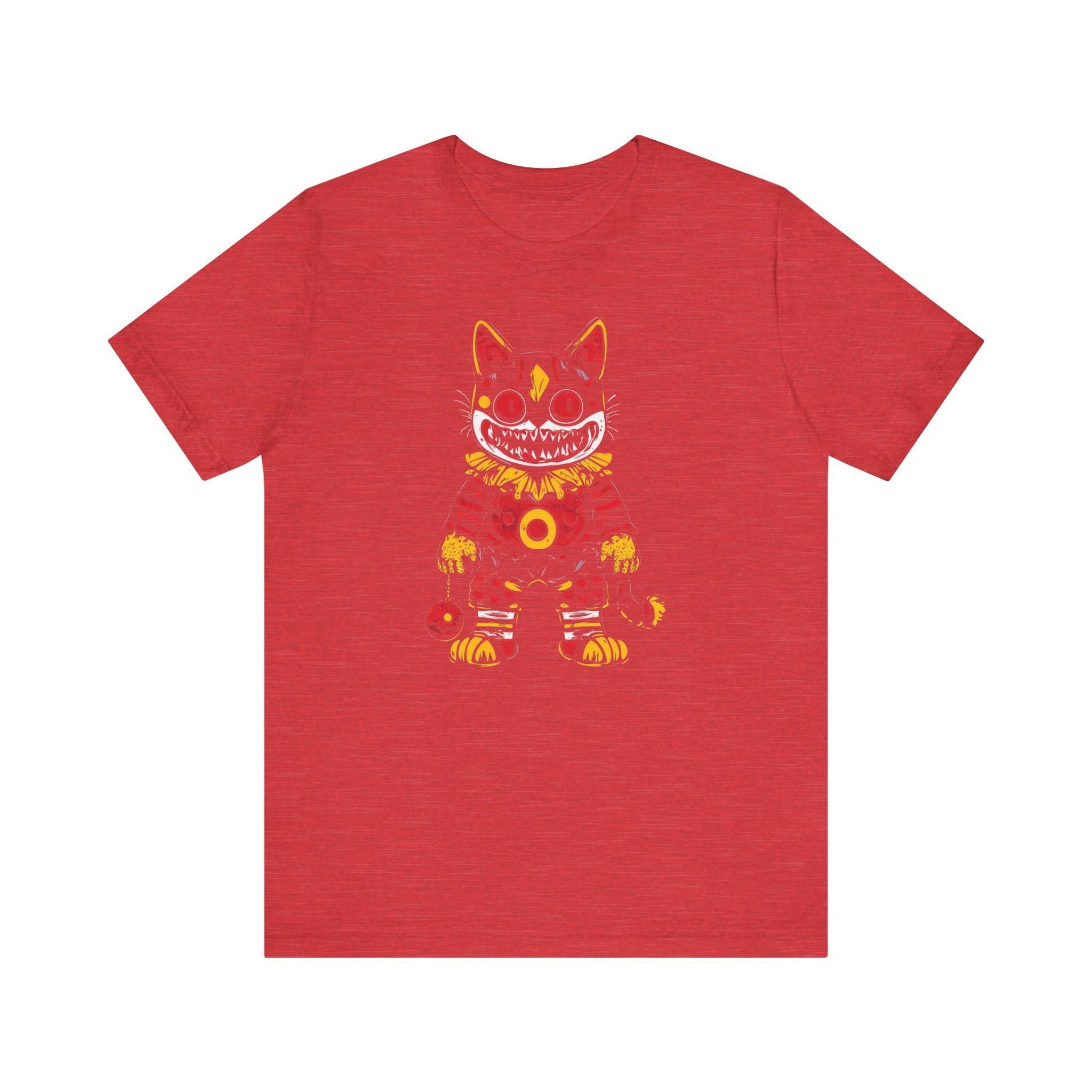 Creepy Clown Cat Graphic Tee