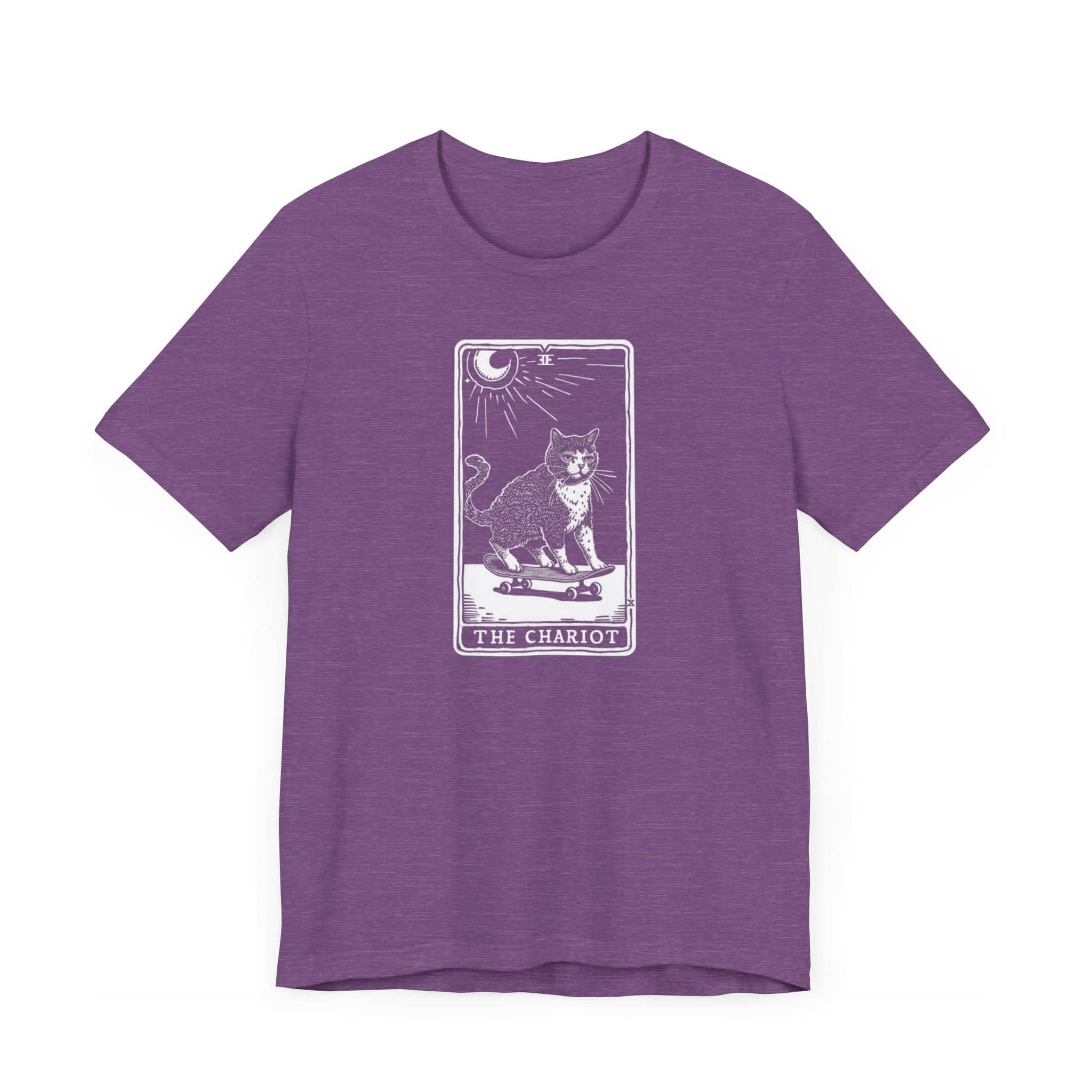 The Chariot Tarot Cat T-Shirt