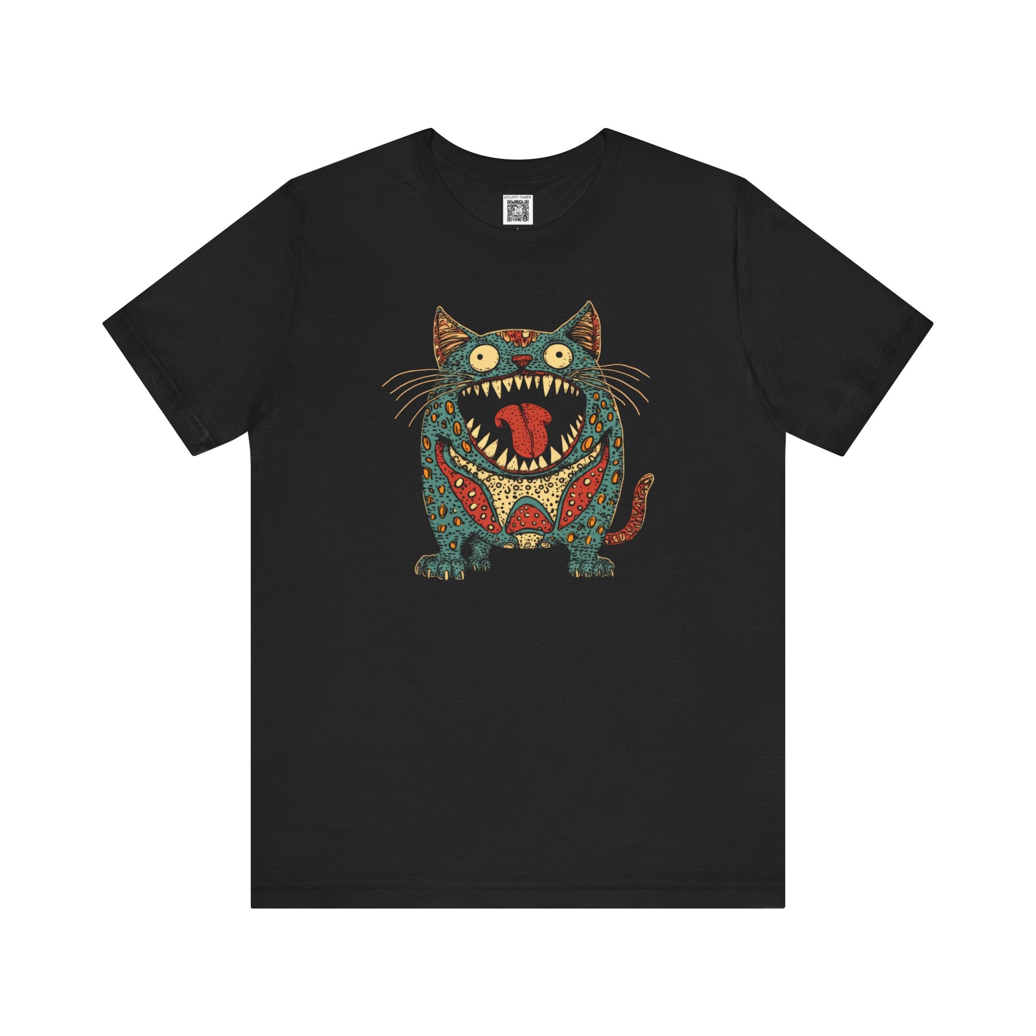 Vibrant Cat Graphic Tee