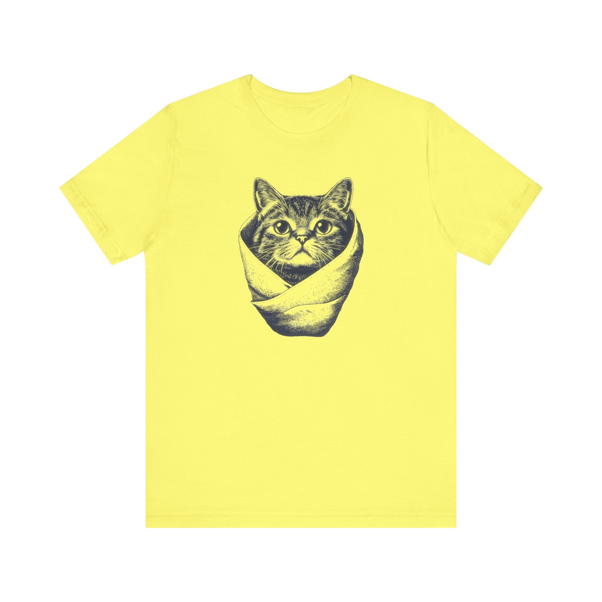 Purrito Cat T-Shirt Adorable Burrito Wrapped Kitty Design