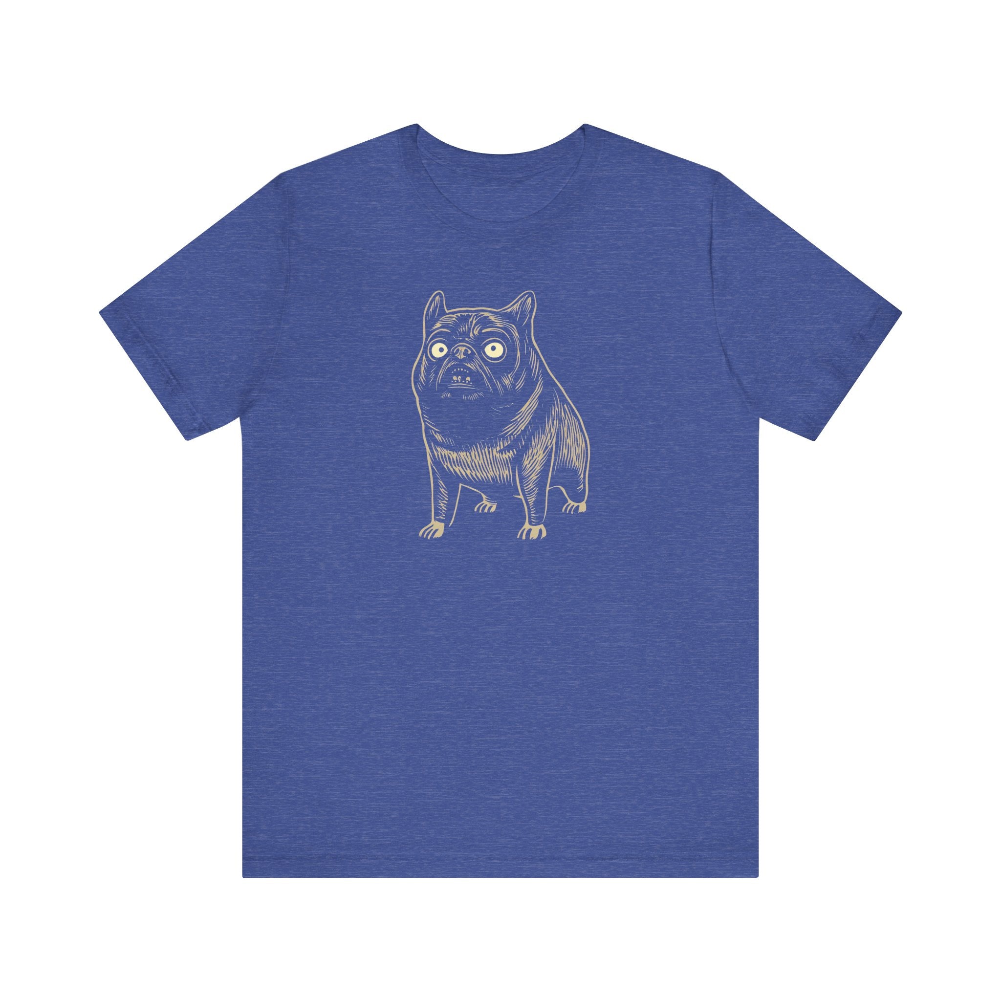 Wide-Eyed French Bulldog T-Shirt