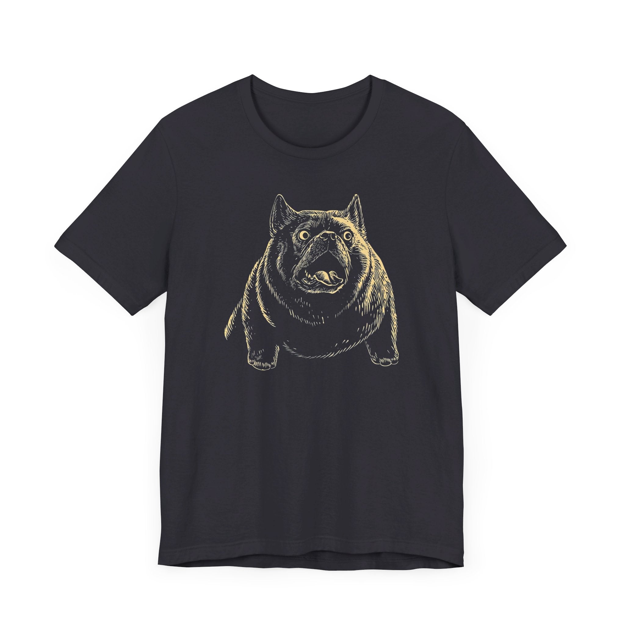 Funny Bulldog Expression T-Shirt – Comical Dog Lovers Tee