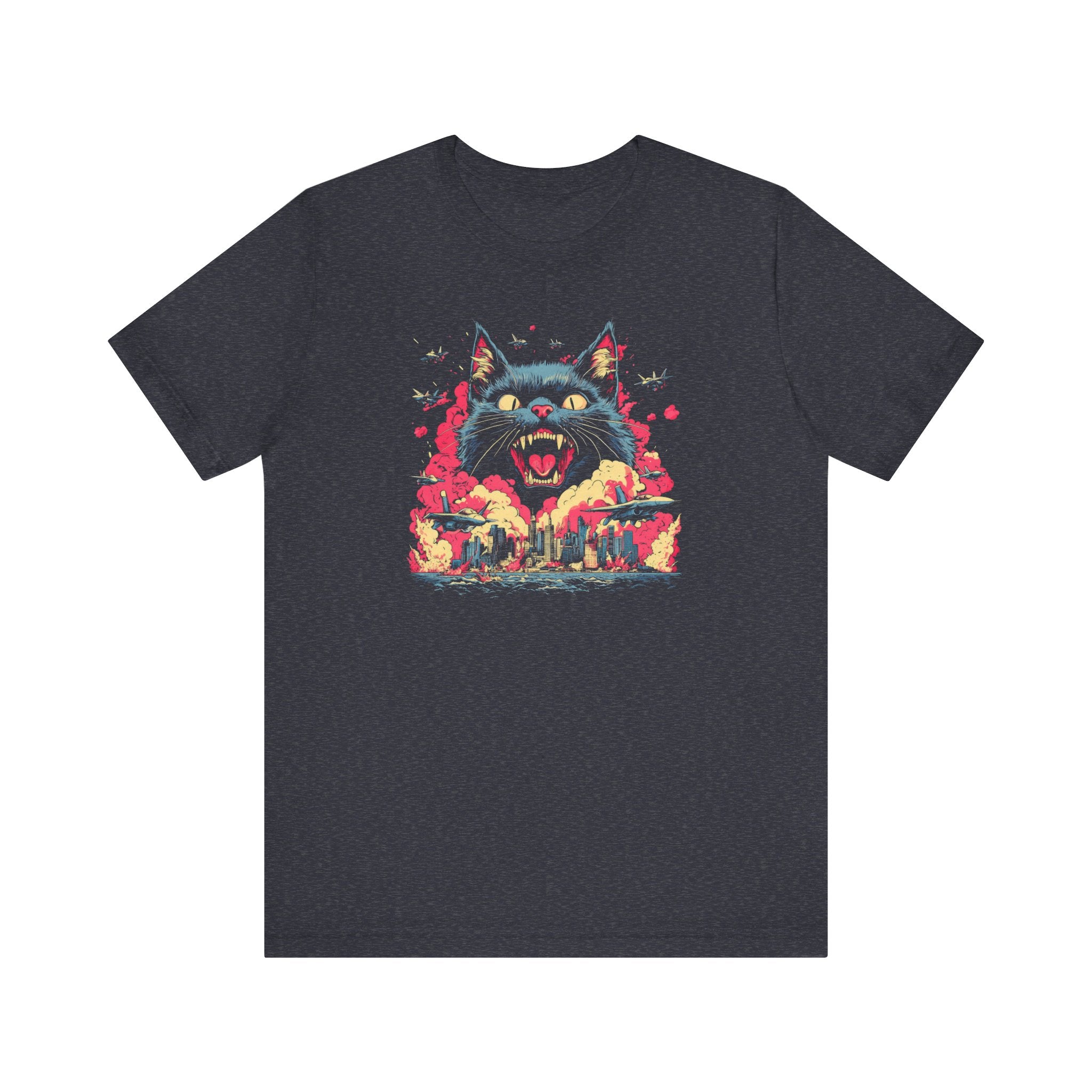 Catzilla Rampage T-Shirt Epic Cat City Destruction Design