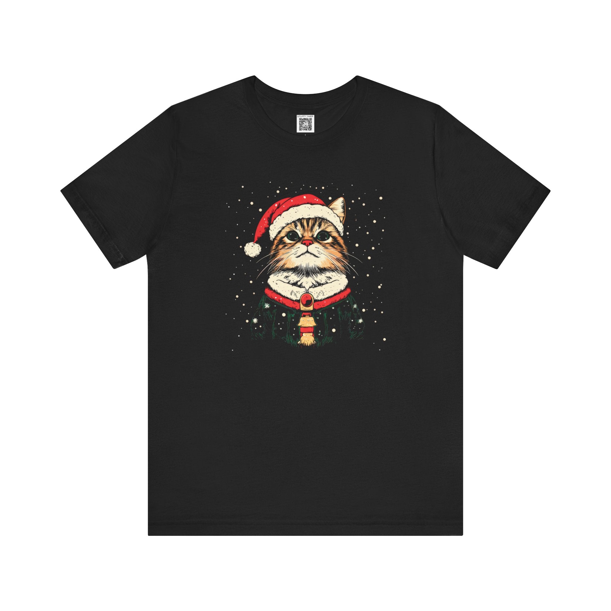 Festive Cat Christmas T-Shirt