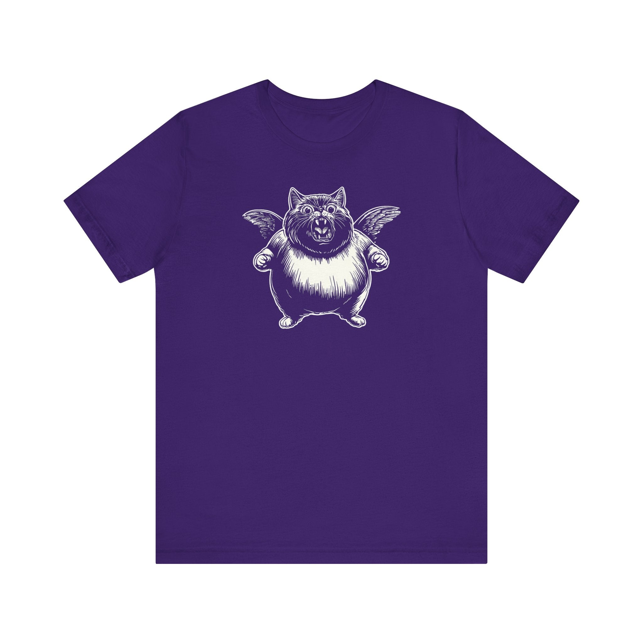 Whimsical Winged Cat T-Shirt