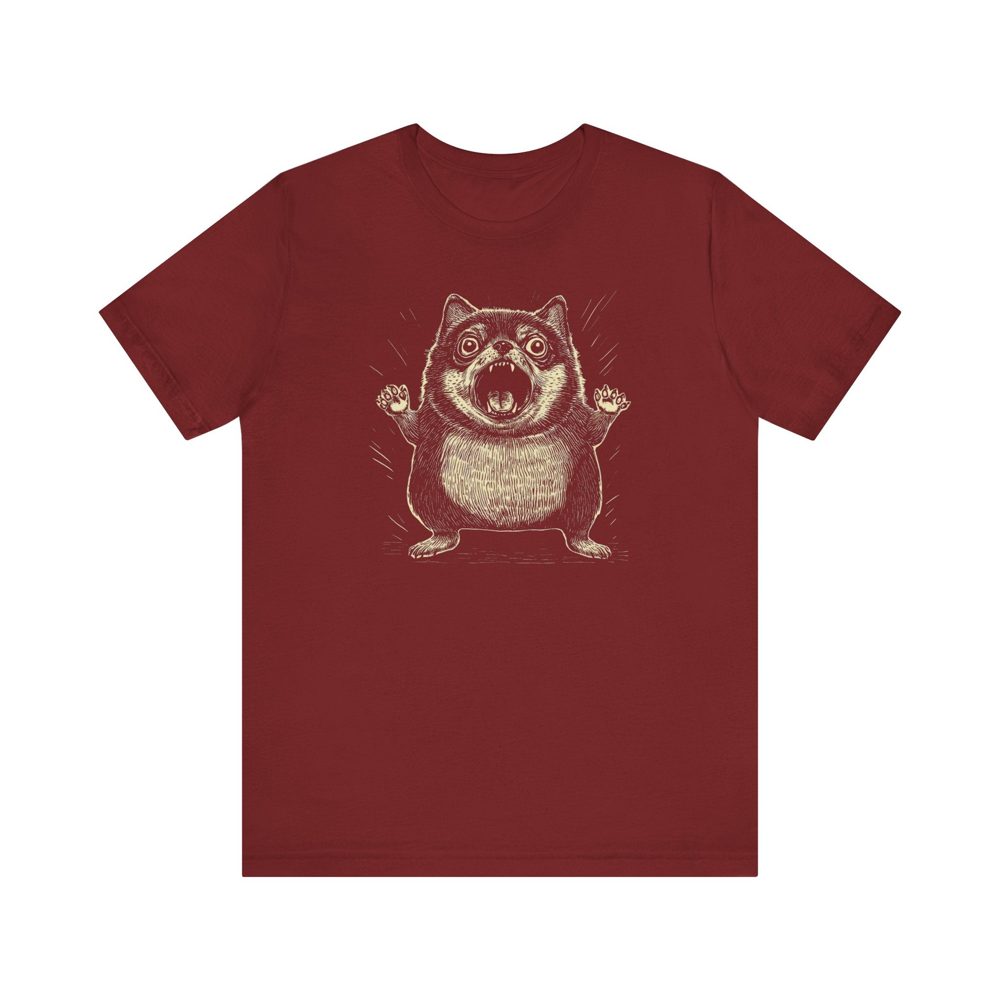 Roaring Shiba Inu T-Shirt – Fierce and Funny Dog Tee