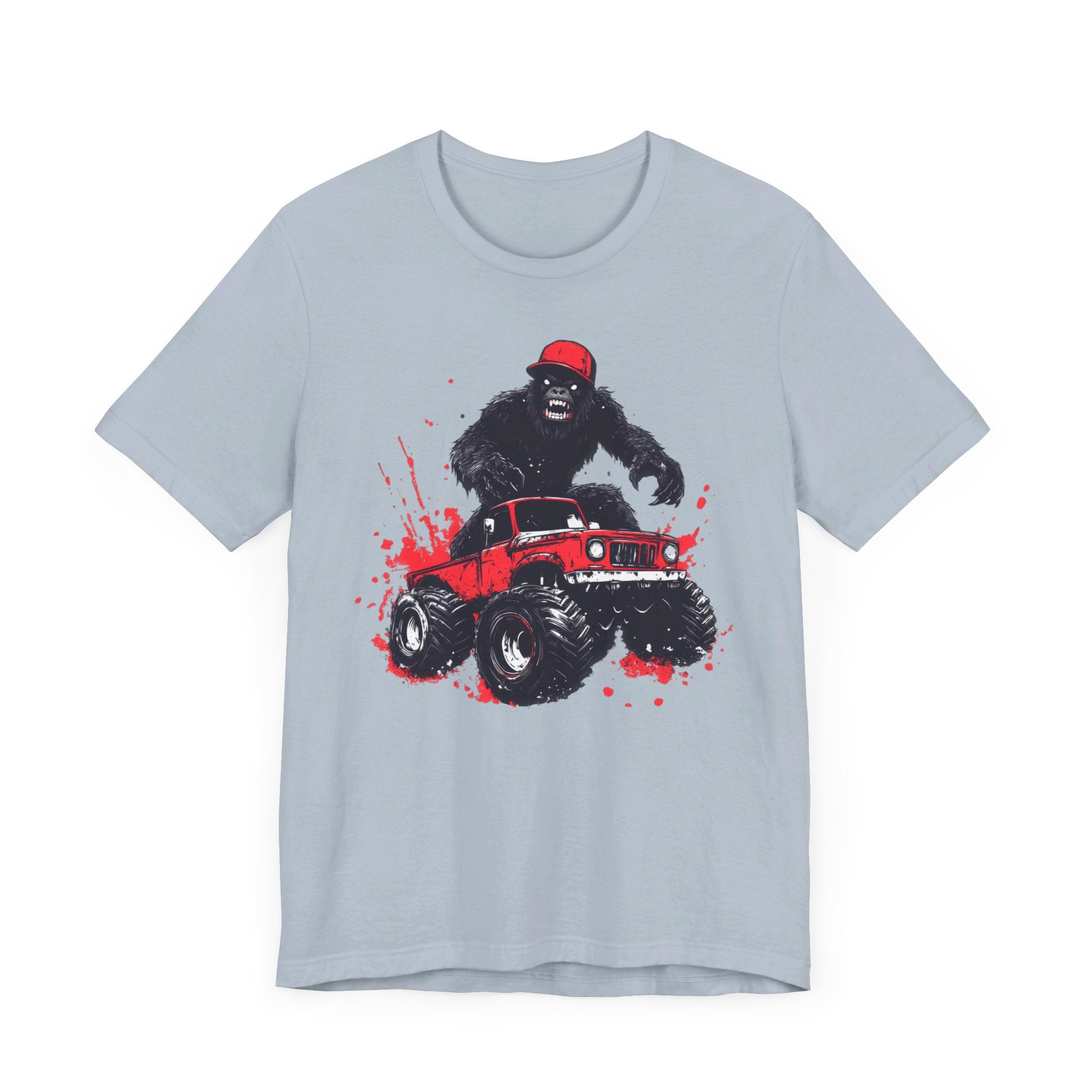 Bigfoot Monster Truck T-Shirt Funny Adventure Design