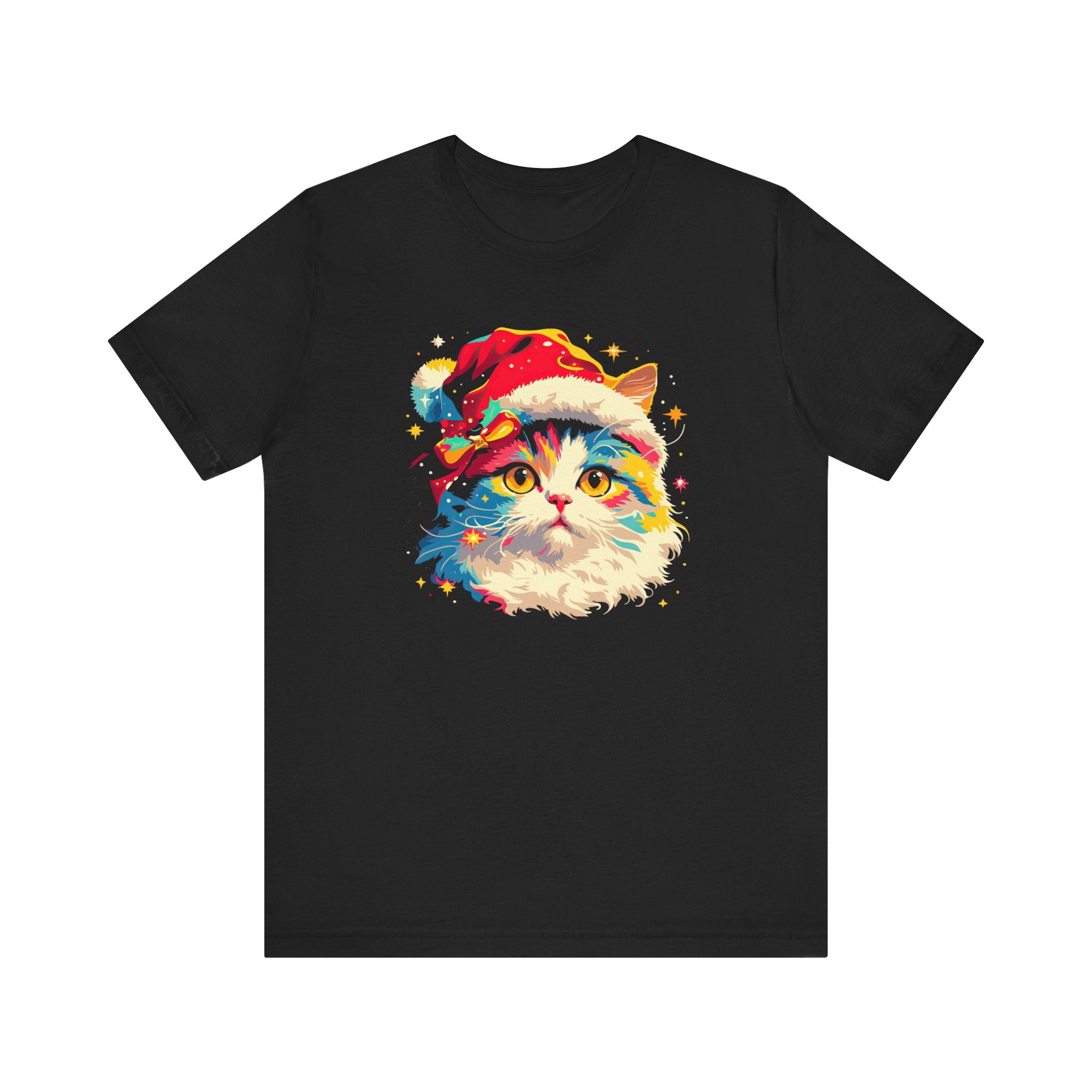 Festive Cat Christmas T-Shirt