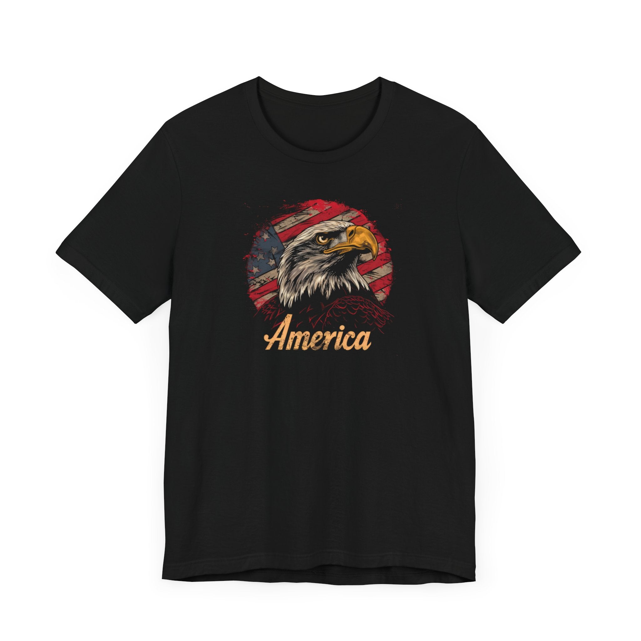 America Bald Eagle T-Shirt Patriotic Graphic Tee