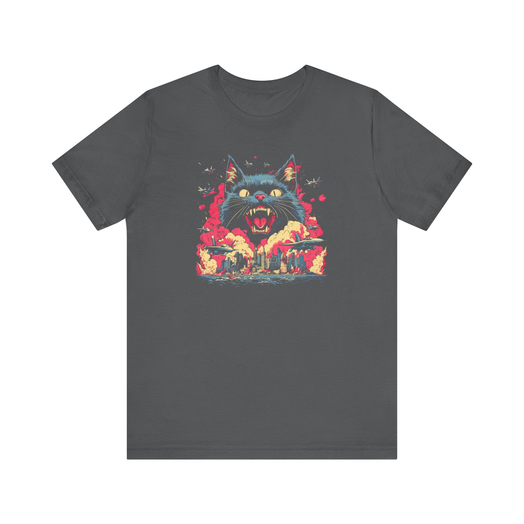 Catzilla Rampage T-Shirt Epic Cat City Destruction Design