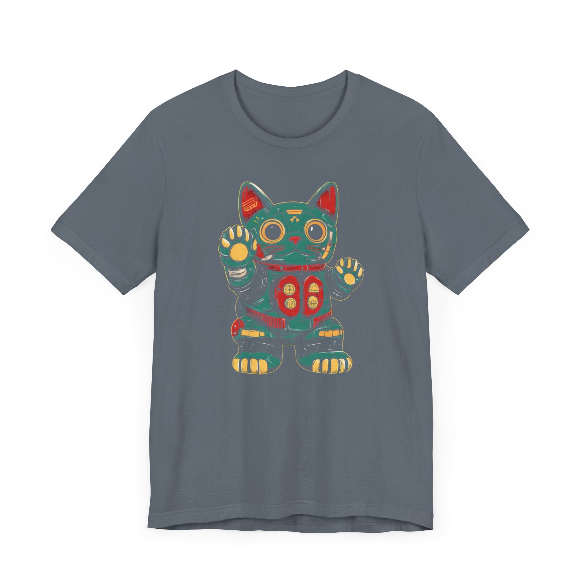 Cyber Lucky Cat T-Shirt